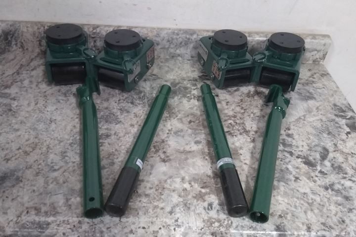 Hilman Rollers KBSP-4P 4 Ton Load Capacity 2-7/8 In Roller Dia Bull Dolly Kit