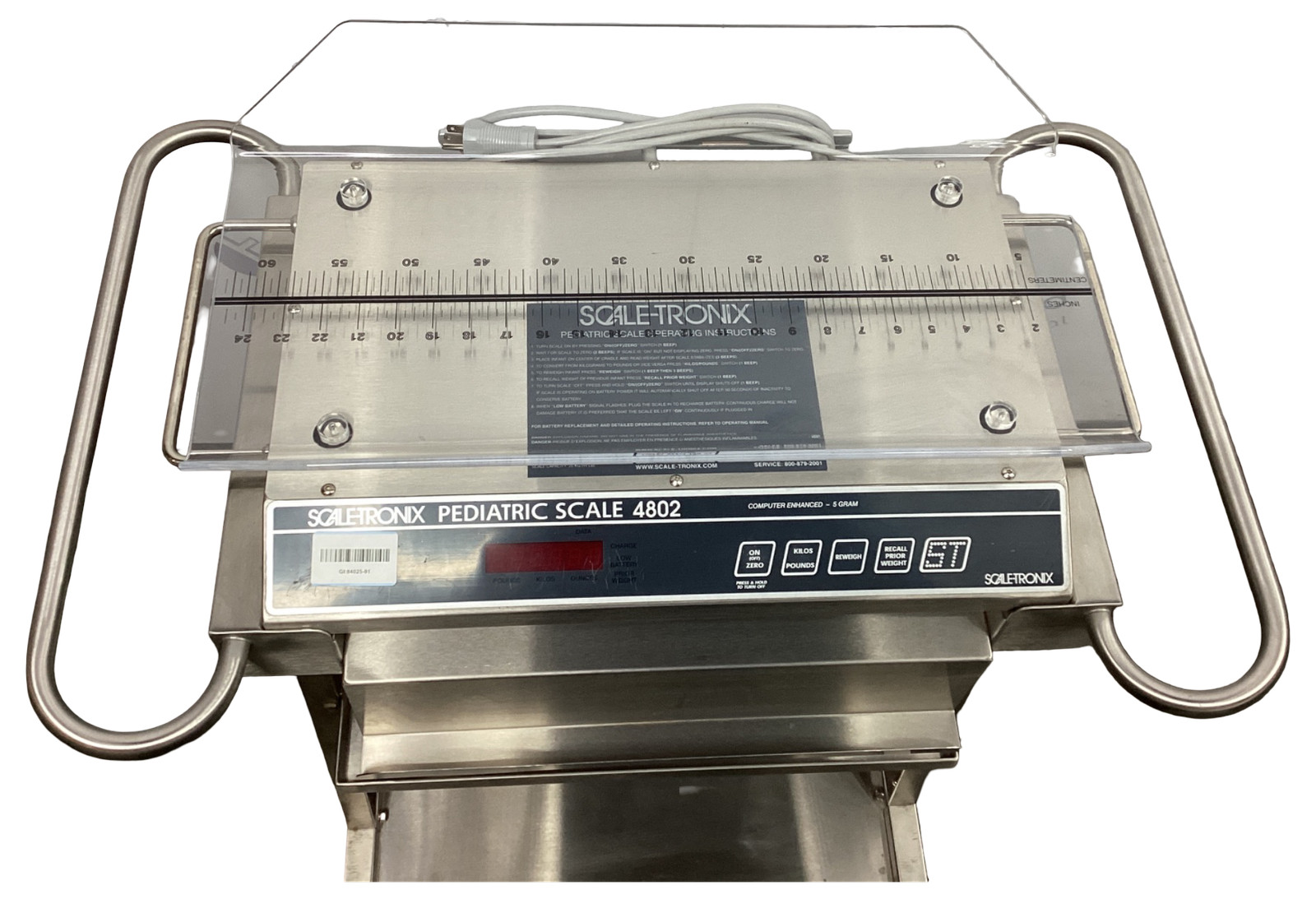 SCALE-TRONIX PEDIATRIC SCALE