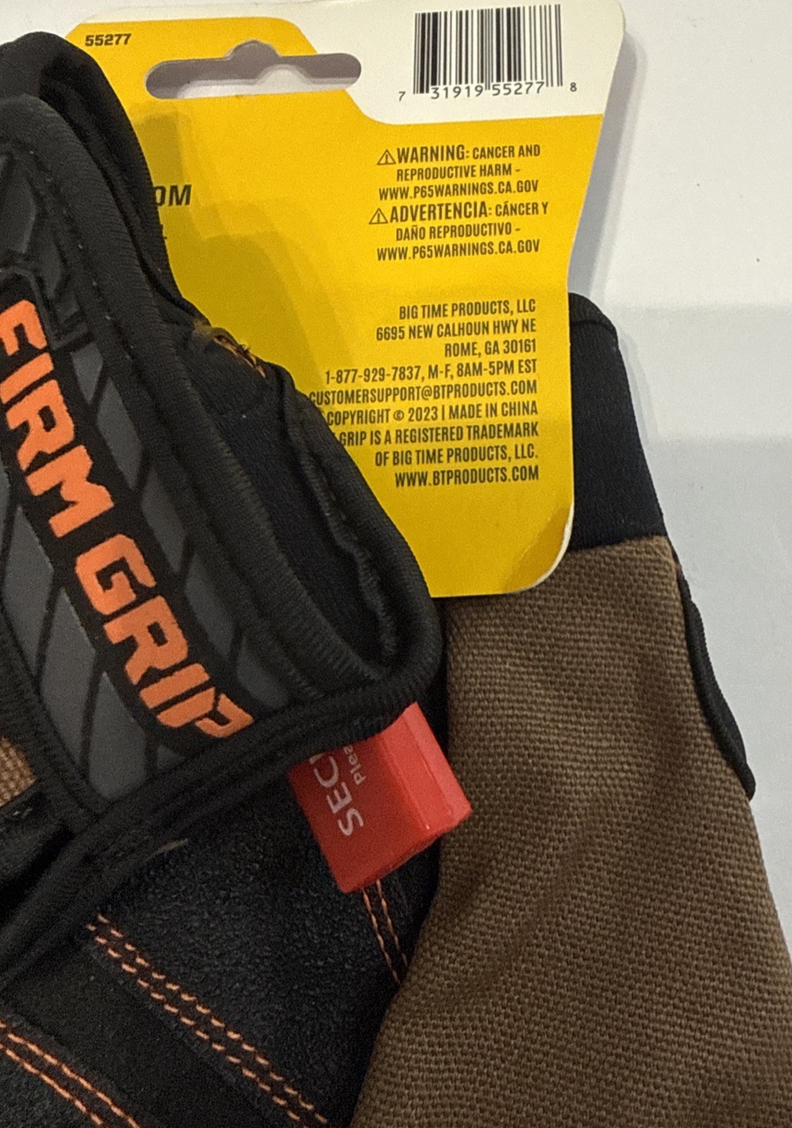 Trade Master Firm Grip Size Large Tough Working Gloves Heavy Duty Impact Protect