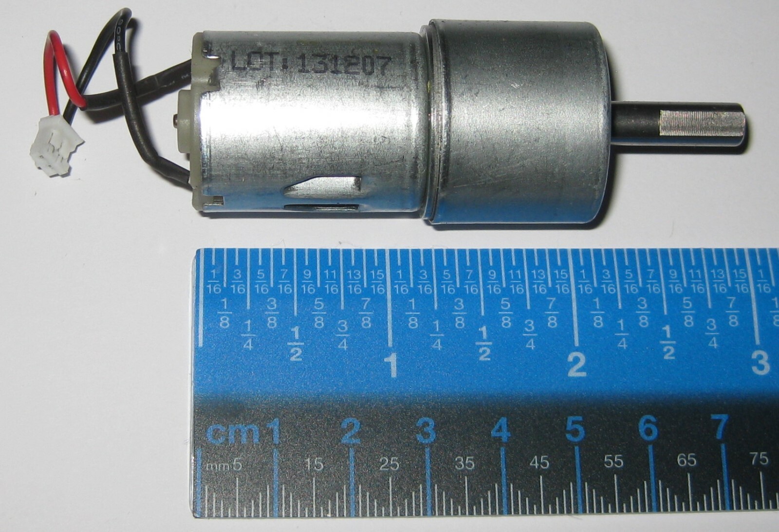 500 RPM Hobby Project 12 V DC Gearhead Motor – High Torque – 6mm D-Type Shaft