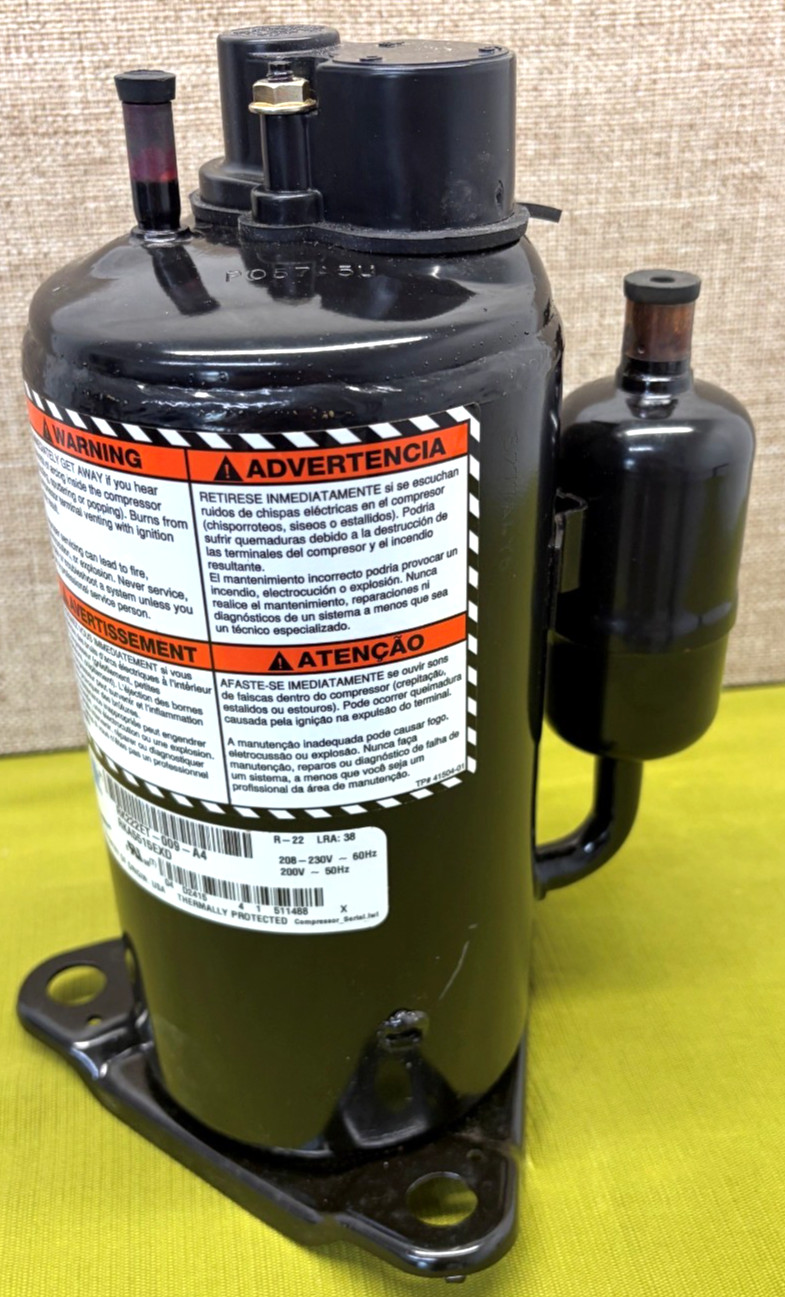 Tecumseh 1 1/4 HP Compressor RK222ET-009-A4