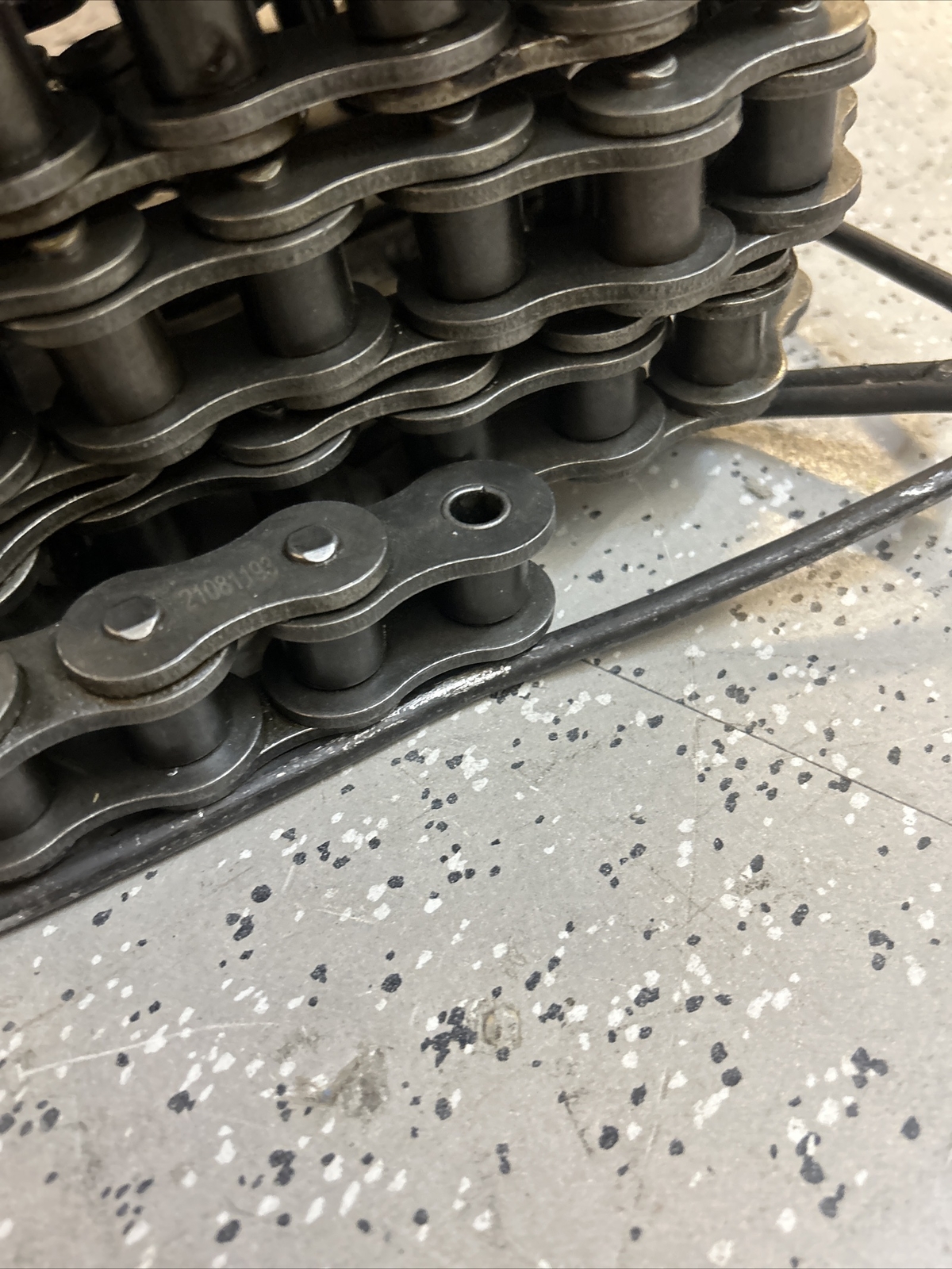 75 Feet Donghua 100 Chain Part 2 1/4” Links New Spool