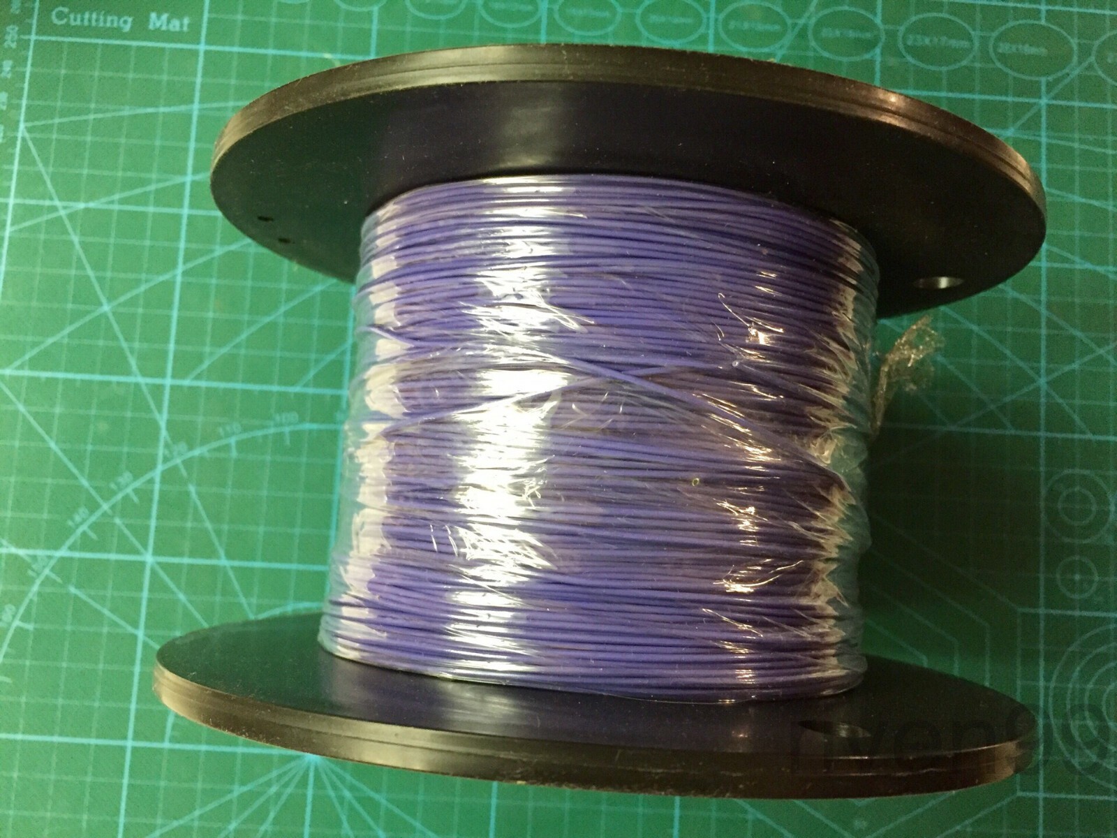 PRO POWER 24AWG UL1061 1C Hook-up Wire, 80C, 300V, PURPLE, 305m, 1000ft Spool