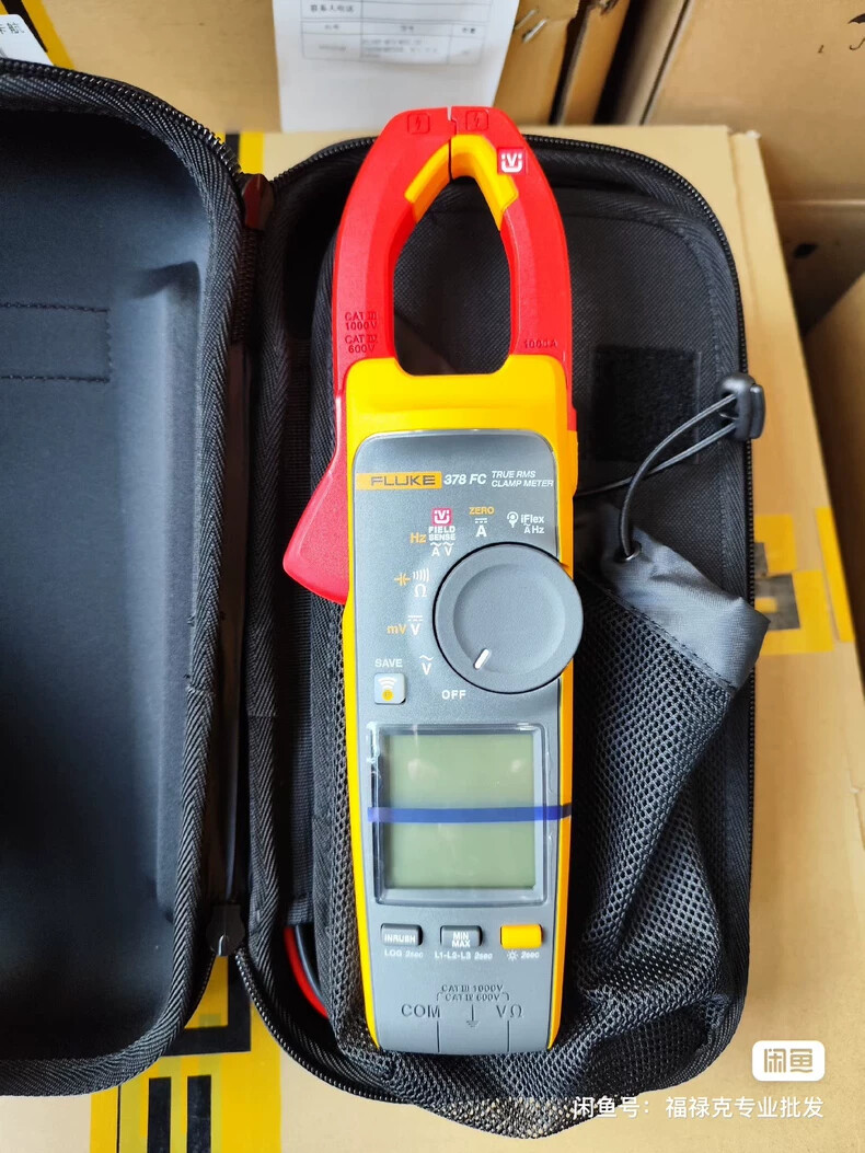 1 PCS NEW Fluke 378 FC Non-Contact Voltage Clamp Meter
