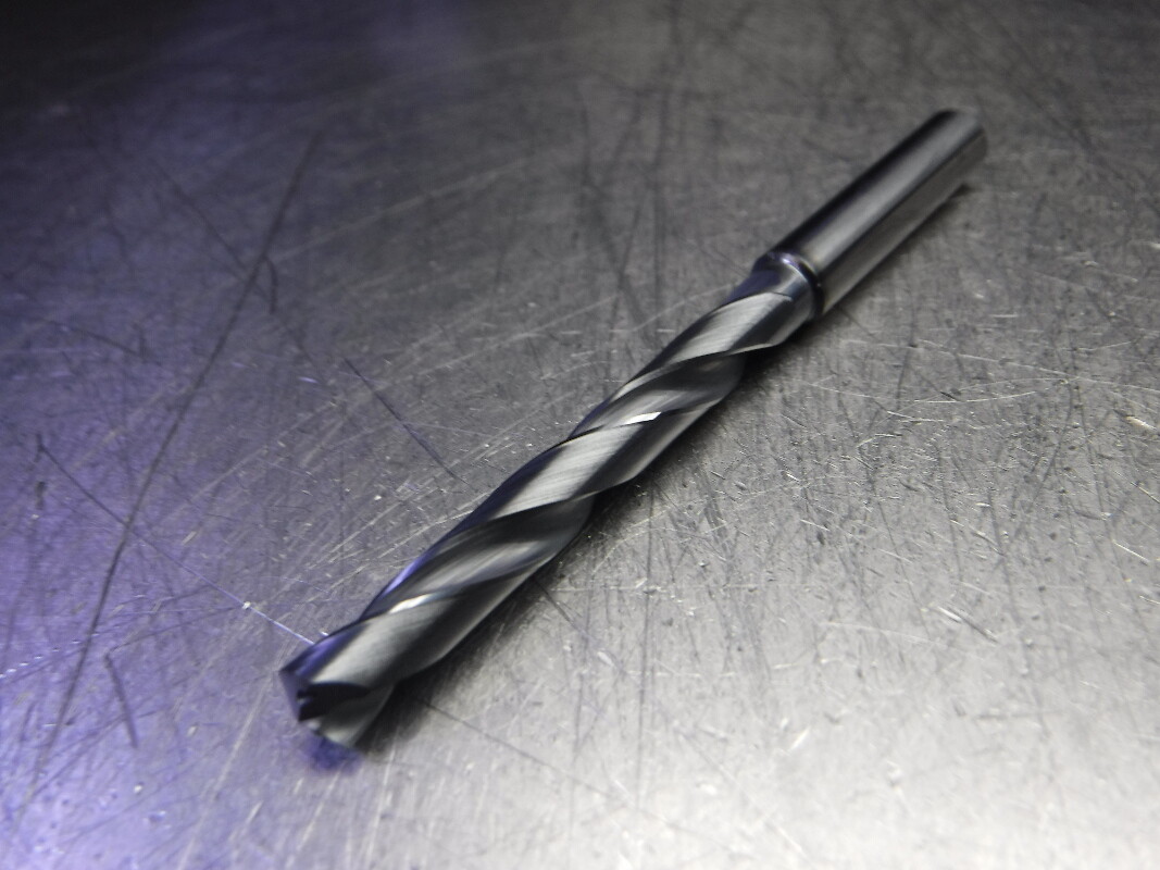 CTMI 6.70mm Coolant Thru Carbide Drill 5xd 06.70X08.00X53X091IK ALCRN (LOC1304A)