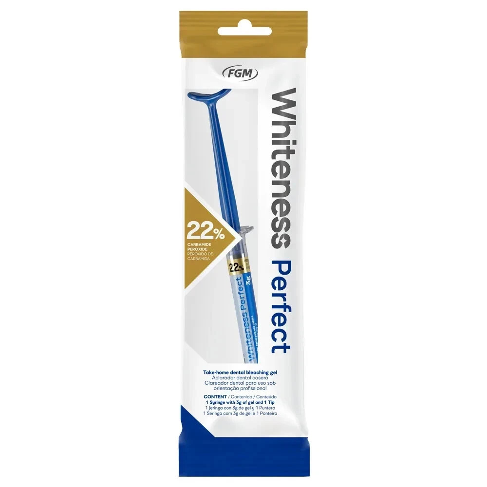 FGM Dental Whiteness Perfect 22% Home Tooth Bleach Gel 3g Syringe