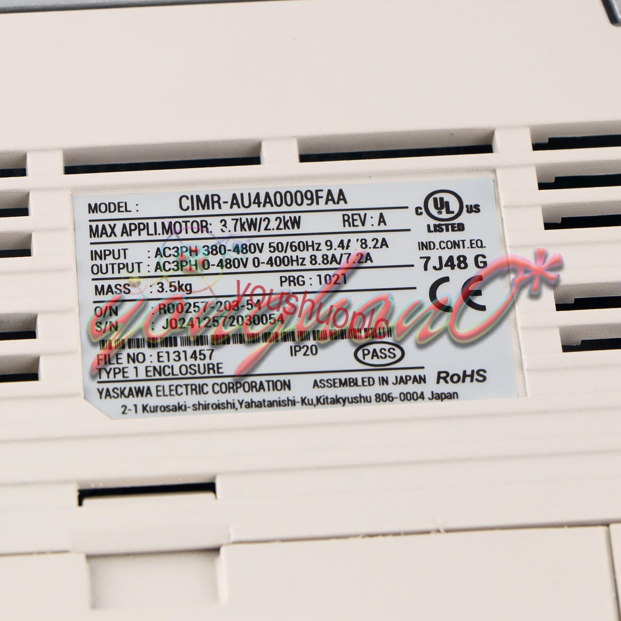 1PC NEW YASKAWA A1000 AC Drive CIMR-AU4A0009FAA Frequency converter