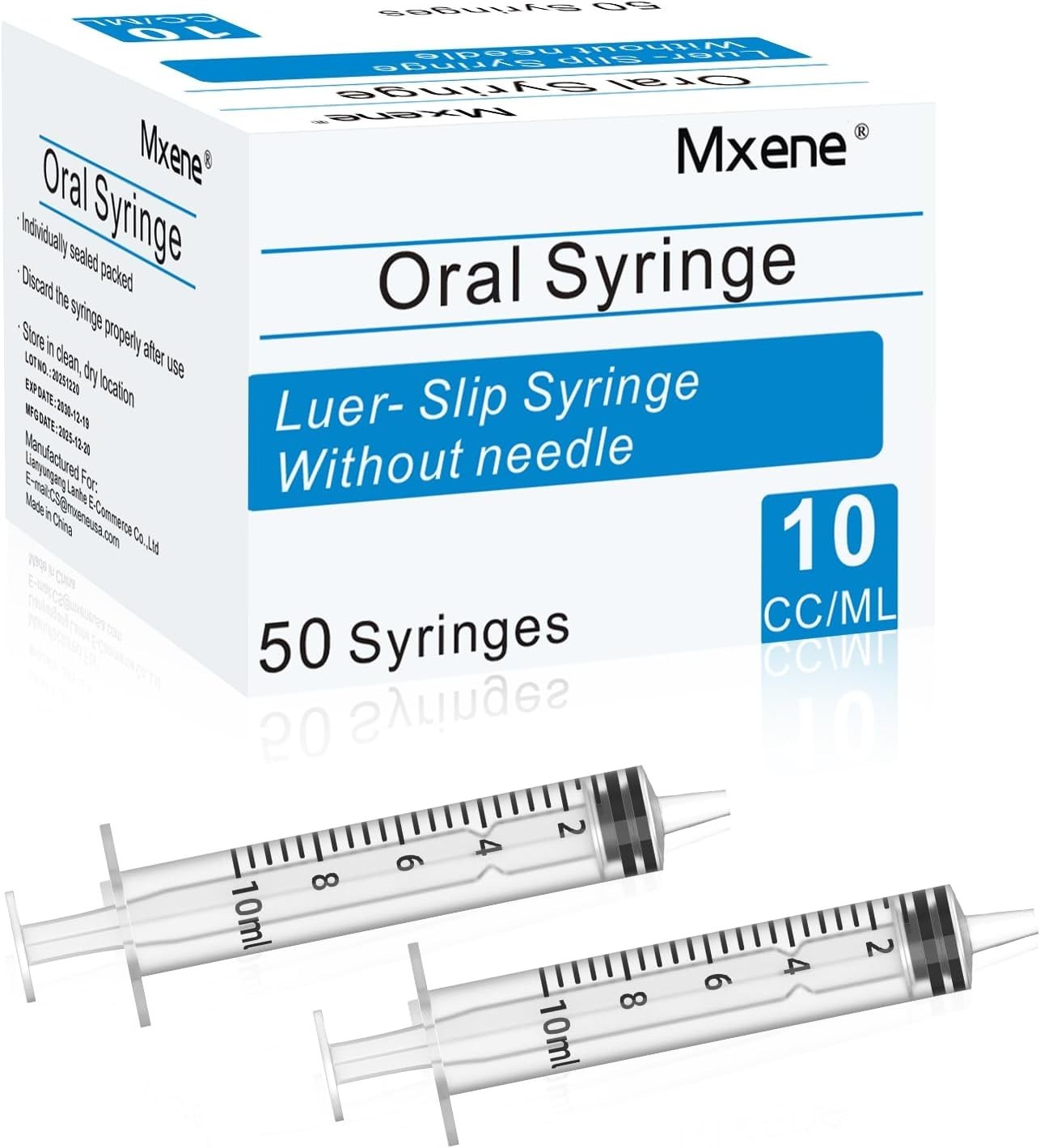 10ml for Liquid, Scientific Labs, Oral, Measurement, Individually Wrapped 50 Pac