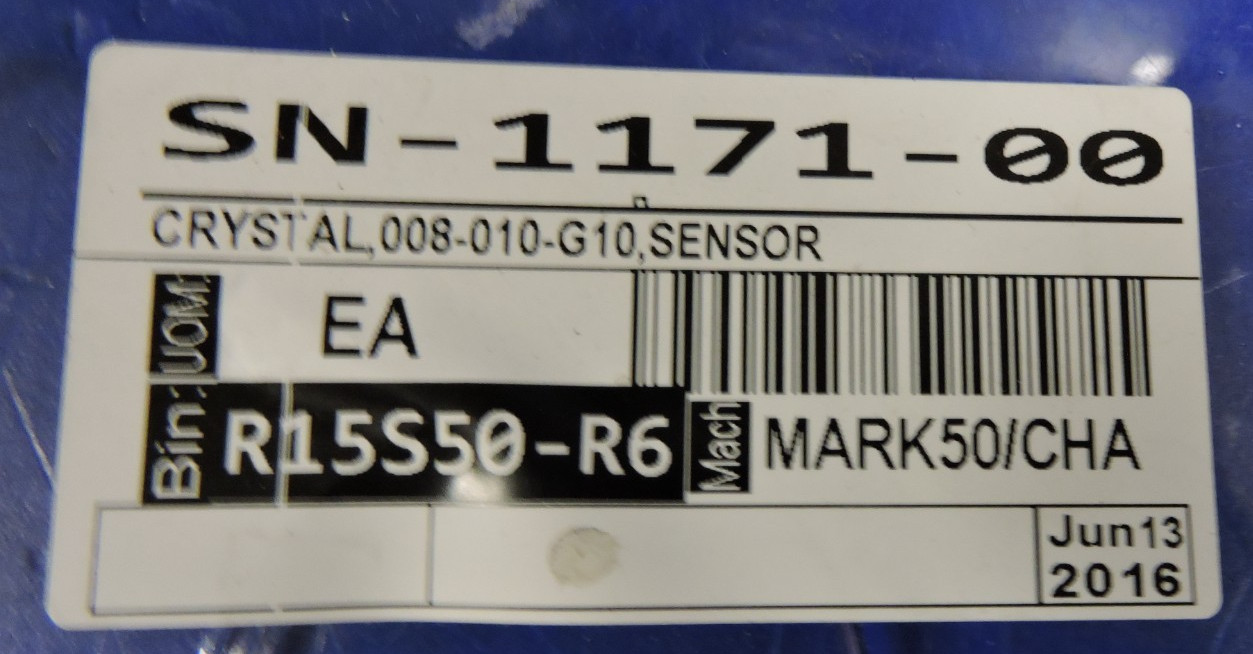 10 pcs NEW Inficon Gold Coated Crystals 6MHz Sensor 008-010-G10 Fil-Tech/ SEALED