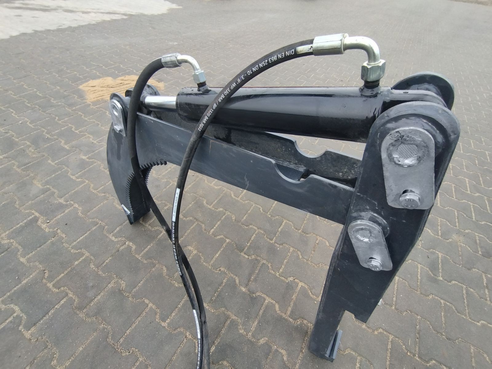 Heavy Hydr. Log gripper wood gripper wood hold-down device