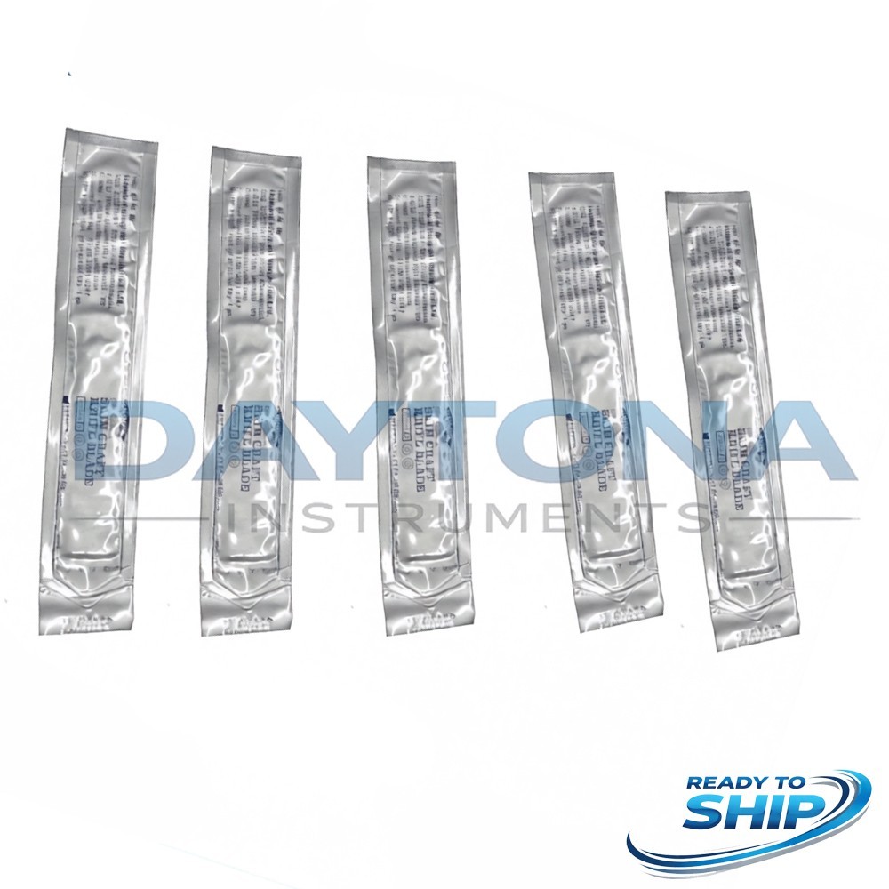 5pcs Skin Graft Knife Blade Dermatome HUMBY & WATSON Surgical Instruments