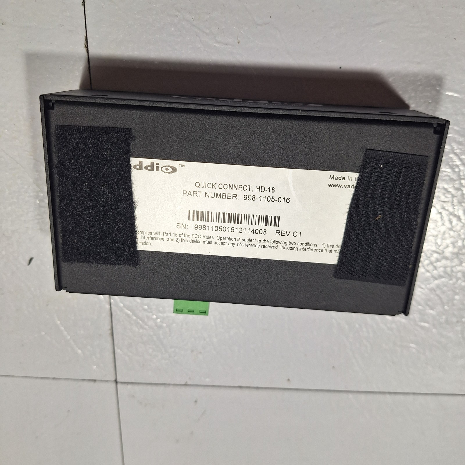 Vaddio Quick-Connect OneLink Interface 998-1105-016 HDMI Video Out