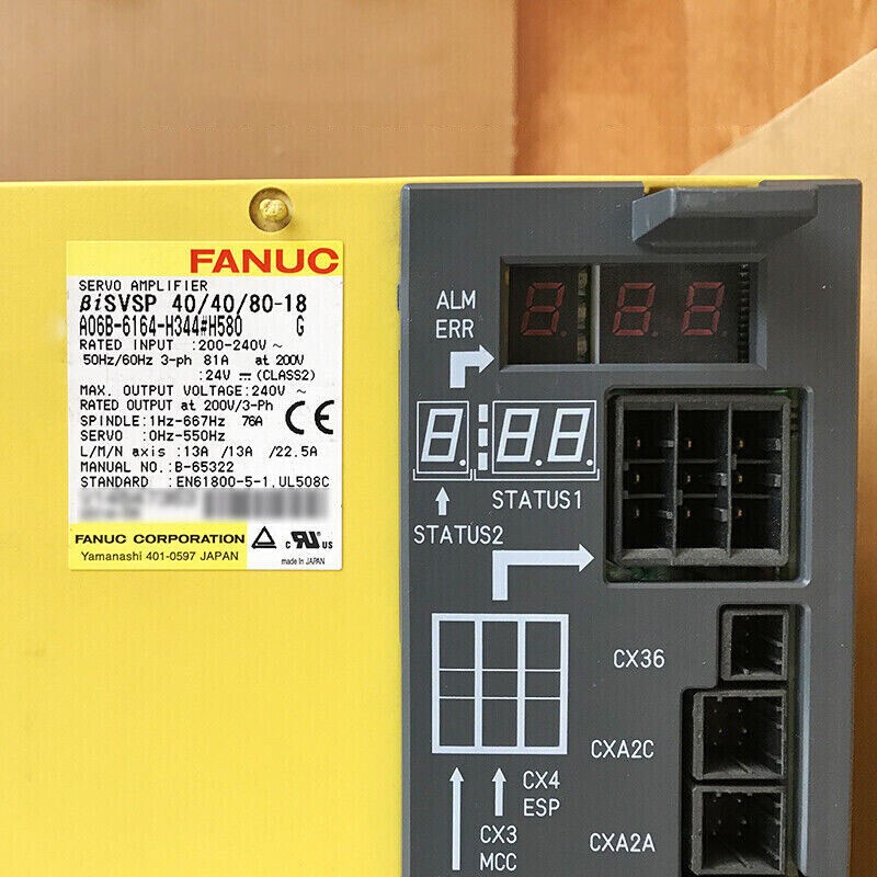 New In Box Fanuc A06B-6164-H344#H580 Servo Amplifier Fast Ship