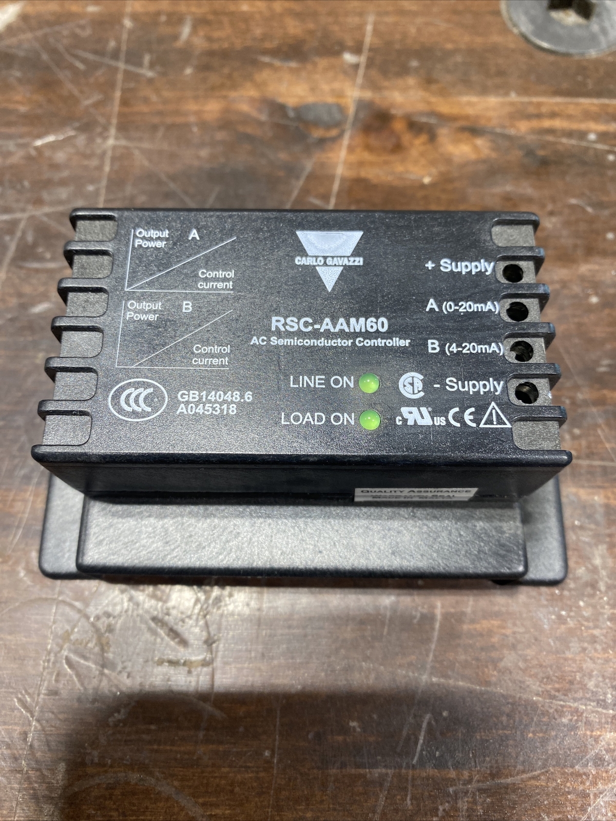 New Carlo Gavazzi RSC-AAM60 and RSO4050 Output Module S/Start O/P MOD 400V 50A