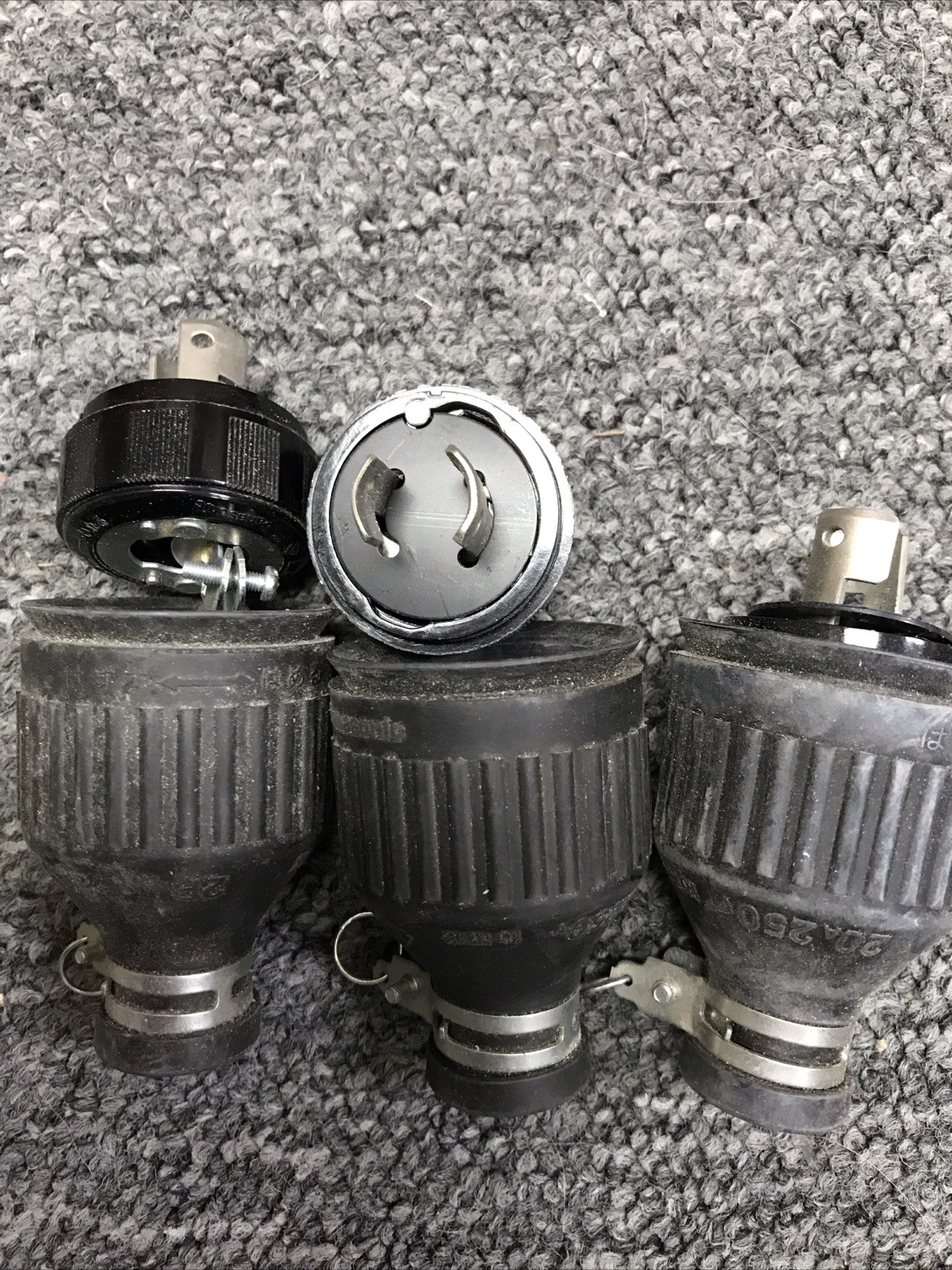 Panasonic WF8220K Waterproof Plug. Lot Of 3. Listed as used are new without box