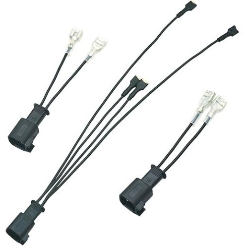 Car Horn Connector Adapter Wiring Harness, 2+1 Pack Pigtail Conver Model: Ford