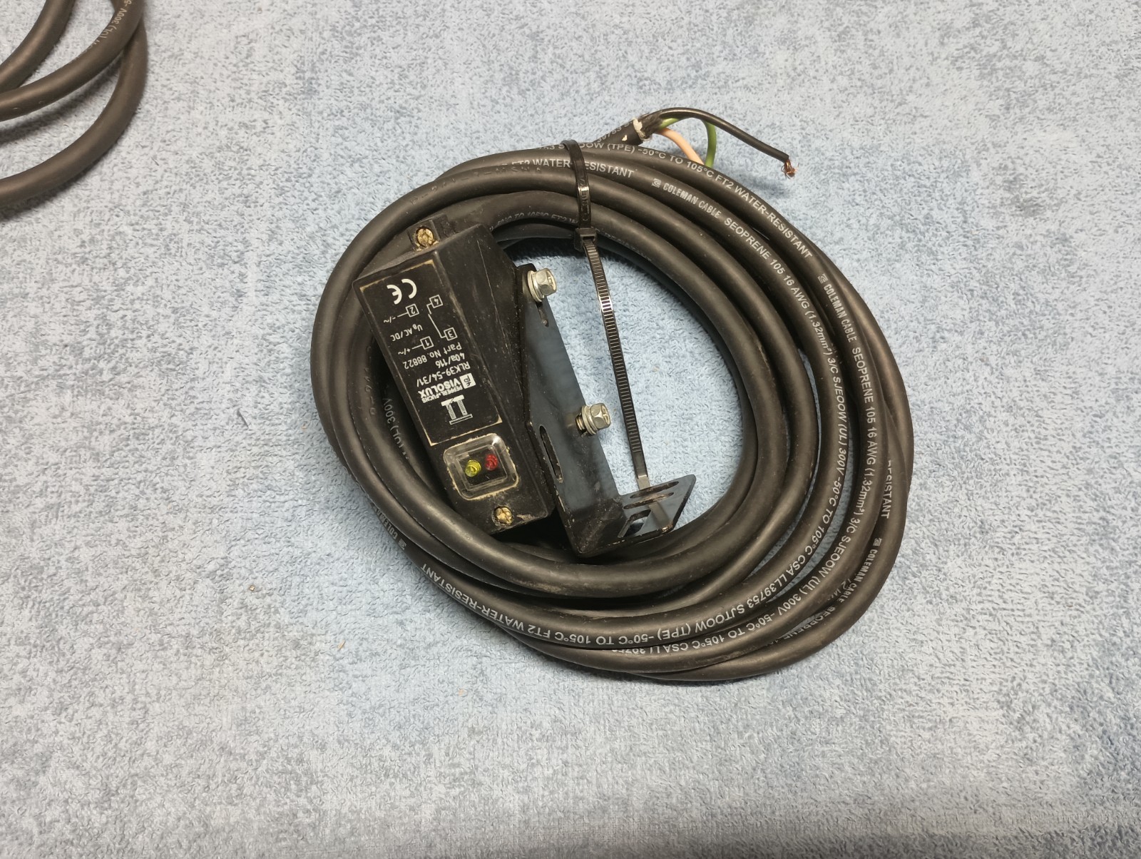 PEPPERL+FUCHS Visolux Photoelectric Sensor RLK39-54/31/40a/116, Part # 88822