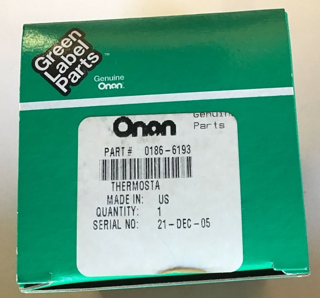Onan Thermostat 186-6193