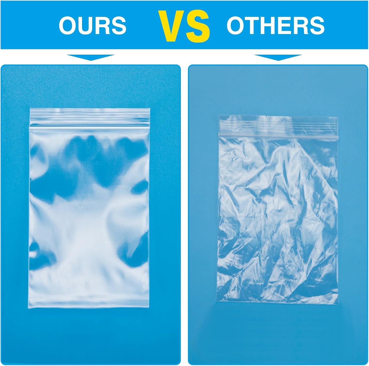 Value Pack of 1200 Resealable 2×3 Plastic Zip Bags – Perfect for Daily Use