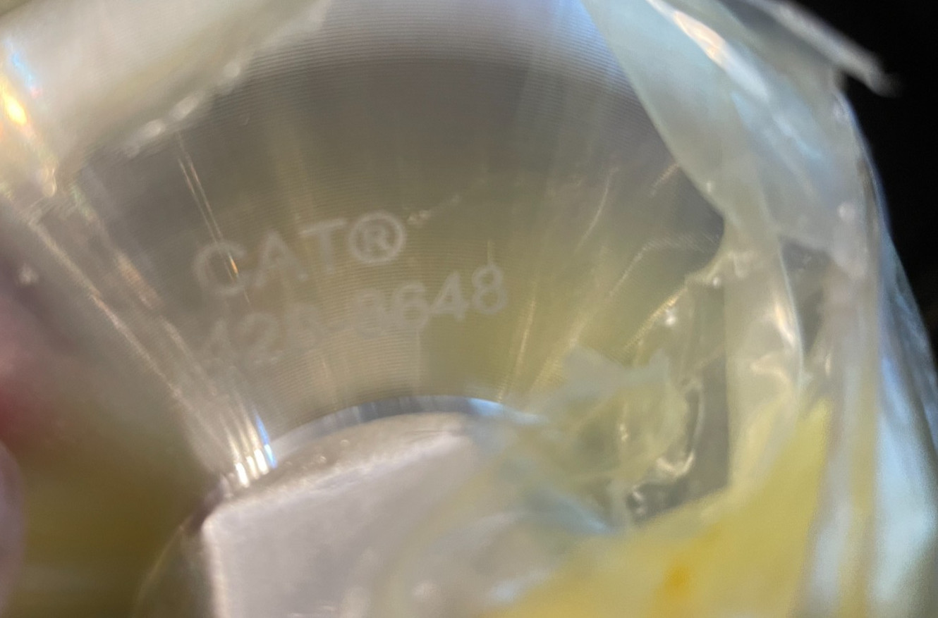 CAT 349-6097 Fuel Filter Housing Head Assembly Catepillar 428-8648 348-1047