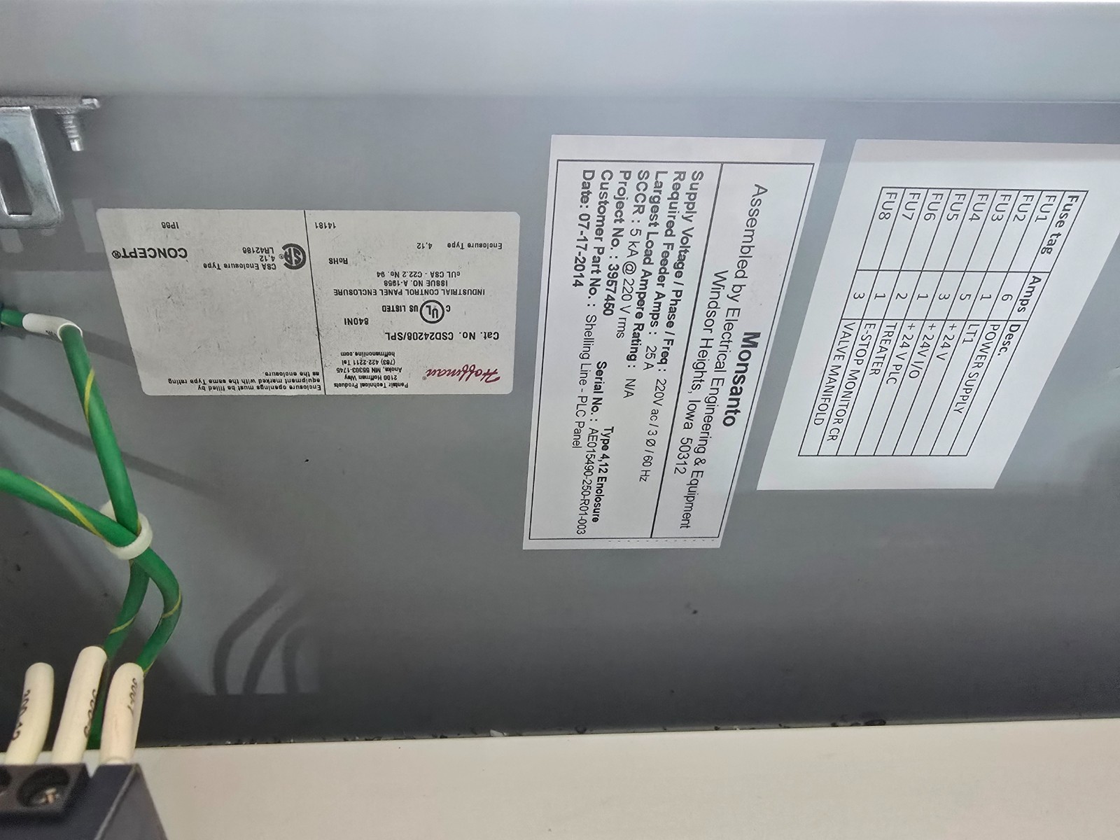 Industrial PLC Control Cabinet WAGO 750-881 | PULS PSU | Schaffner | Docs Incl.