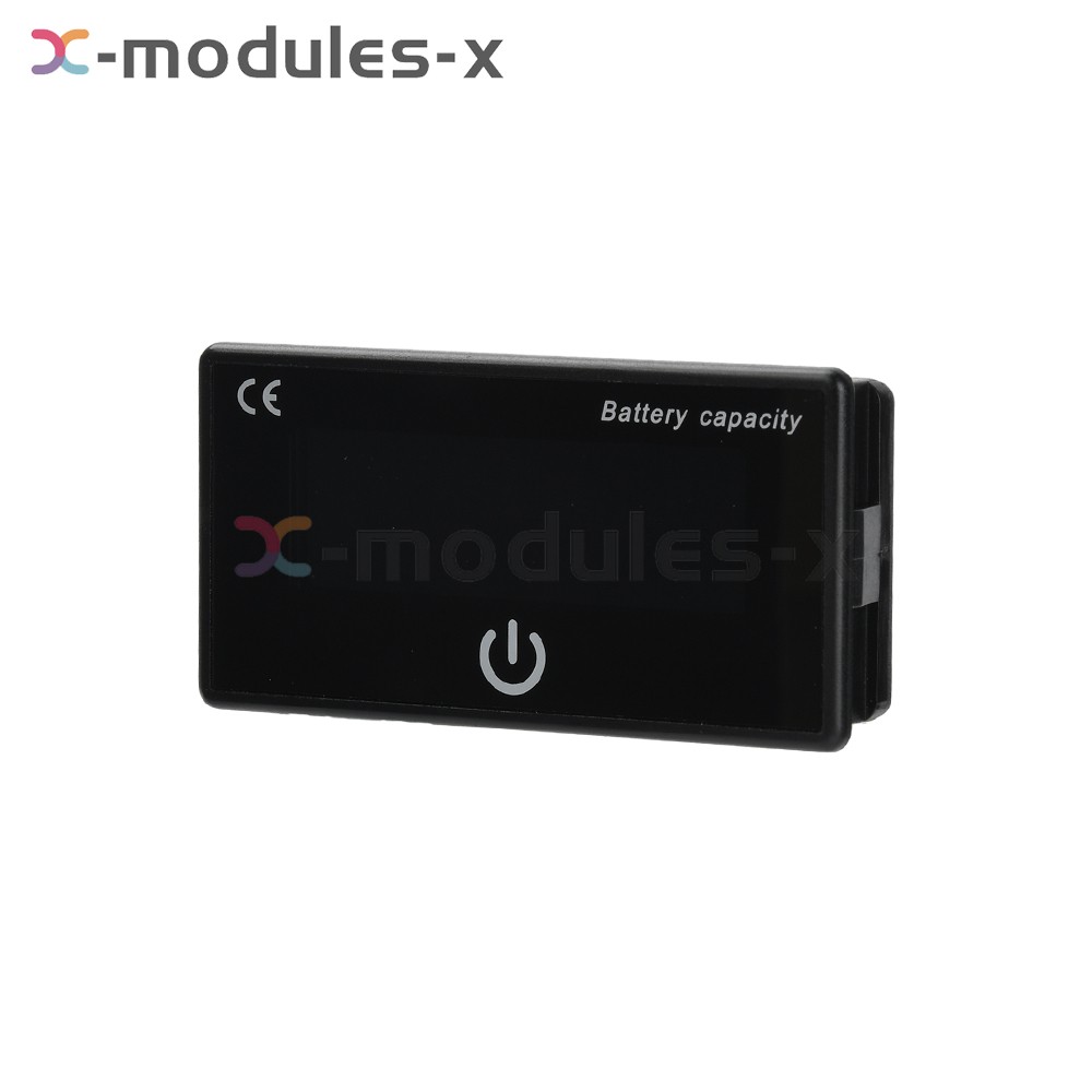 DC8-100V Battery Indicator Percentage Battery Voltage & Temperature Tester Meter
