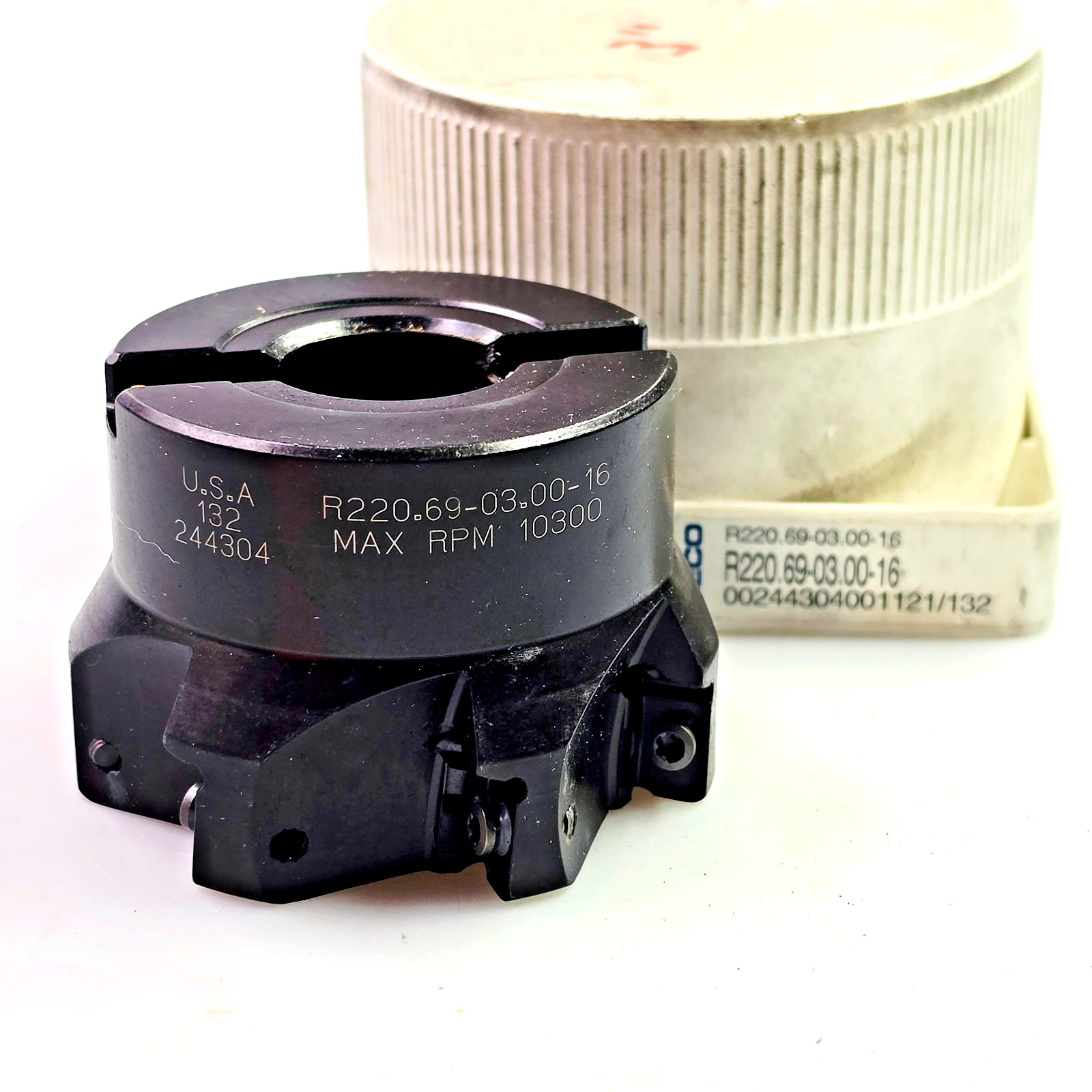 SECO 3″ R220.69-03.00-16 Face Mill Indexable Square Shoulder Milling Cutter
