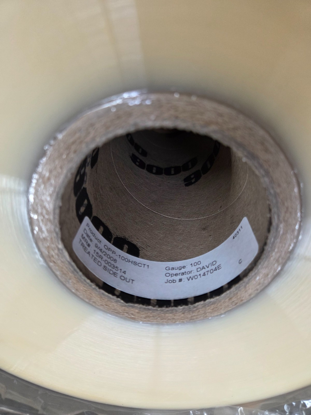 ORIENTED POLYPROPYLENE ROLL FILM (OPP) Roll Clear 100 Gauge 11″ x 5000Ft