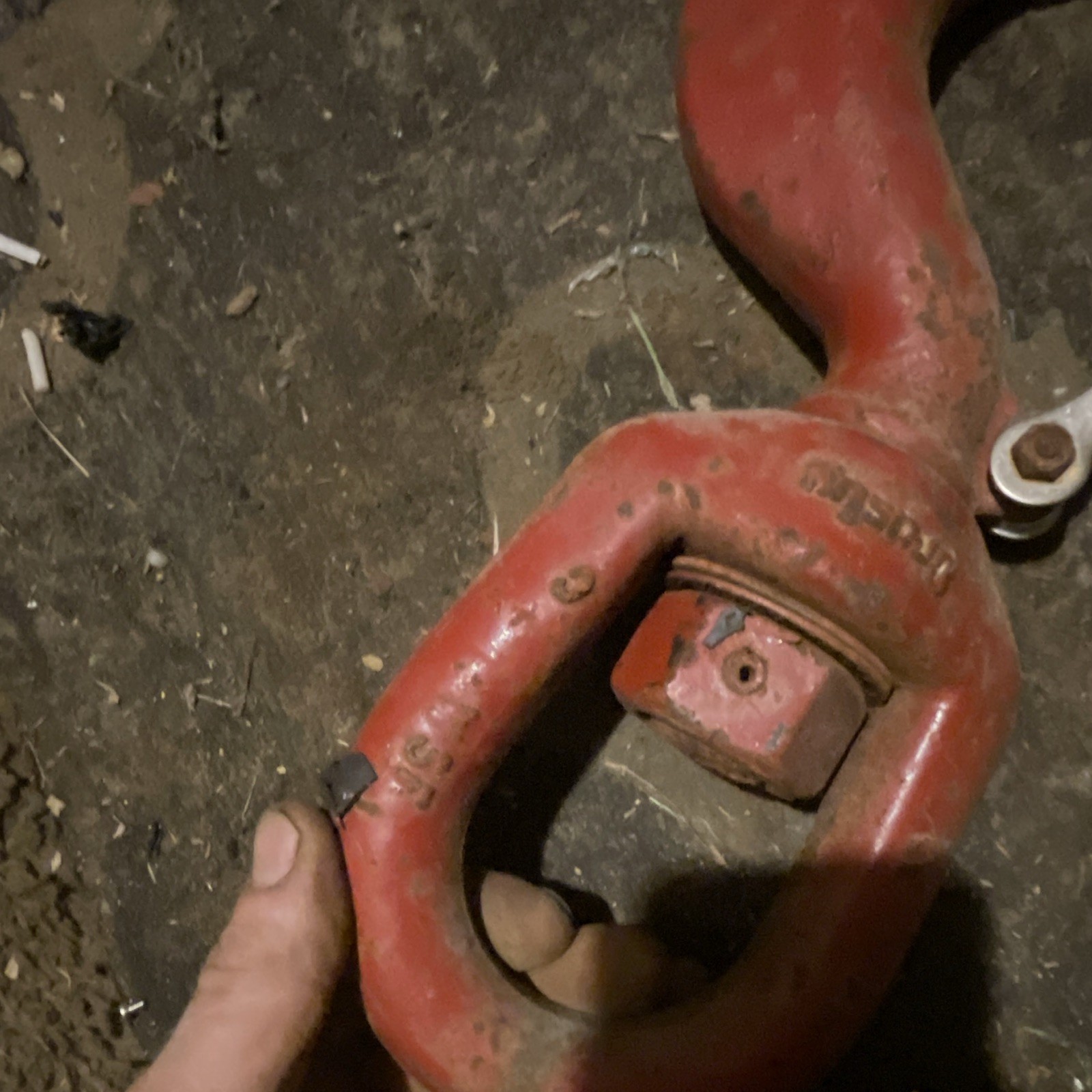 Crosby S-320 Swivel Lifting Hook w/ Safety Latch, MPN S-320