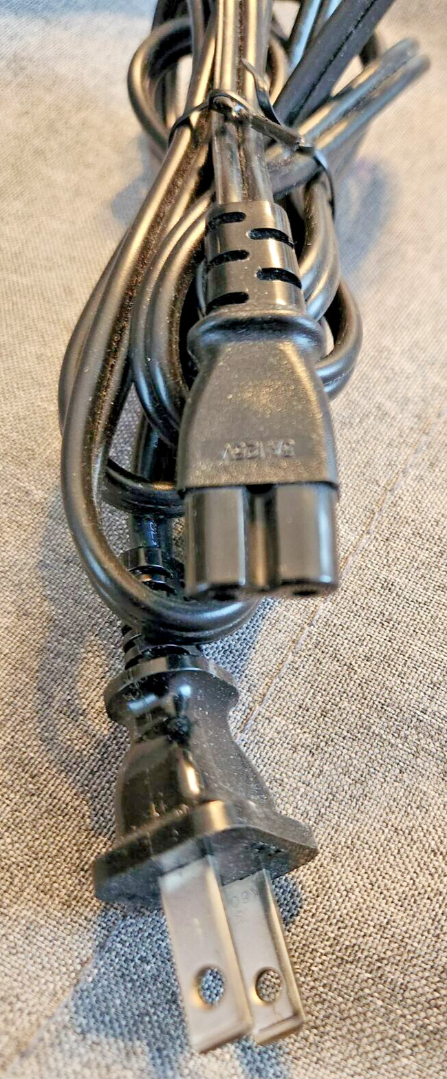 KS-15C also listed as KDK-F & KP-10 2-Prong Replacement 3A 125V AC 6ft cable