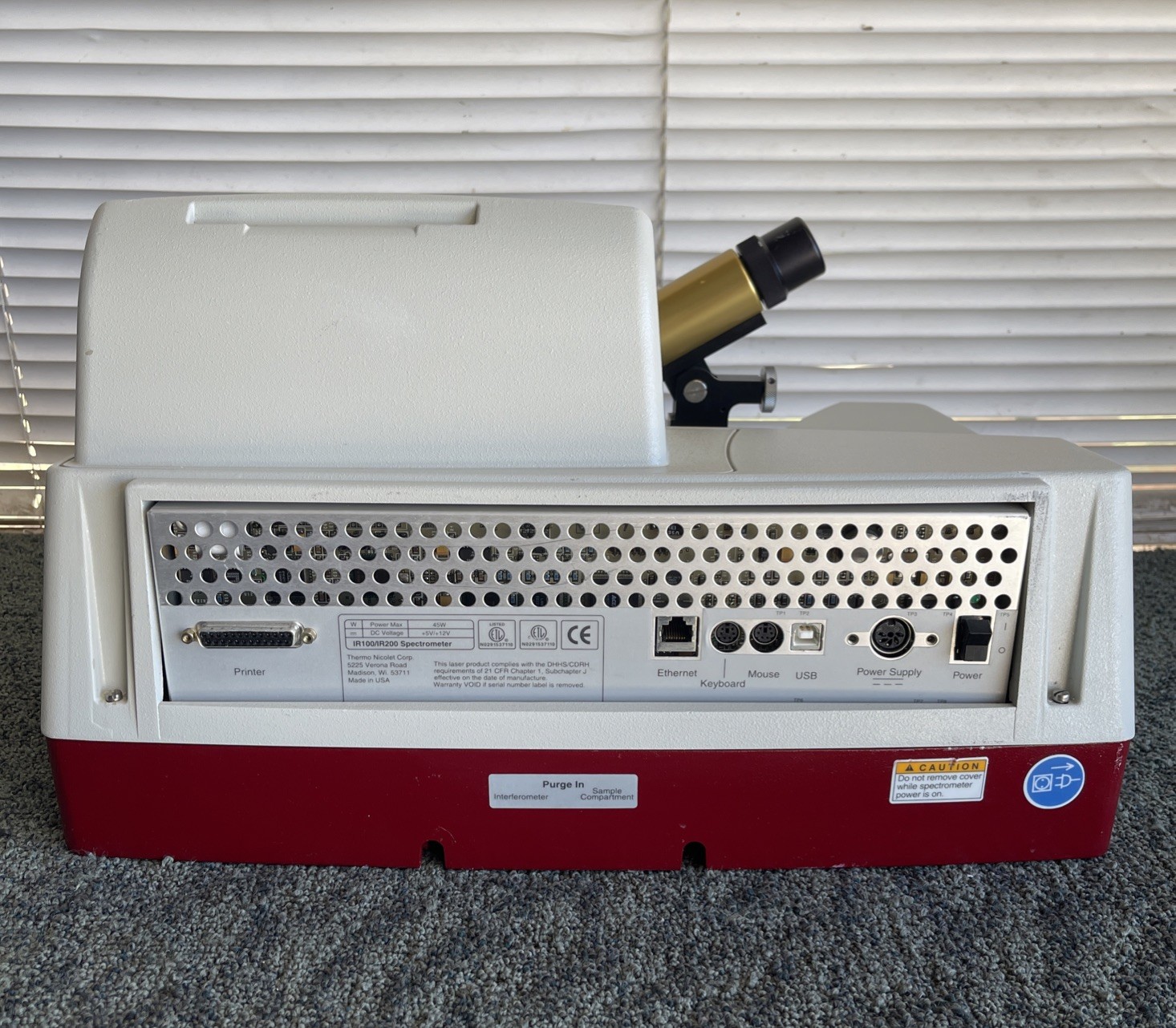 Thermo Electron Fisher Scientific Nicolet IR100 FT-IR Spectrometer – FREE SHIP