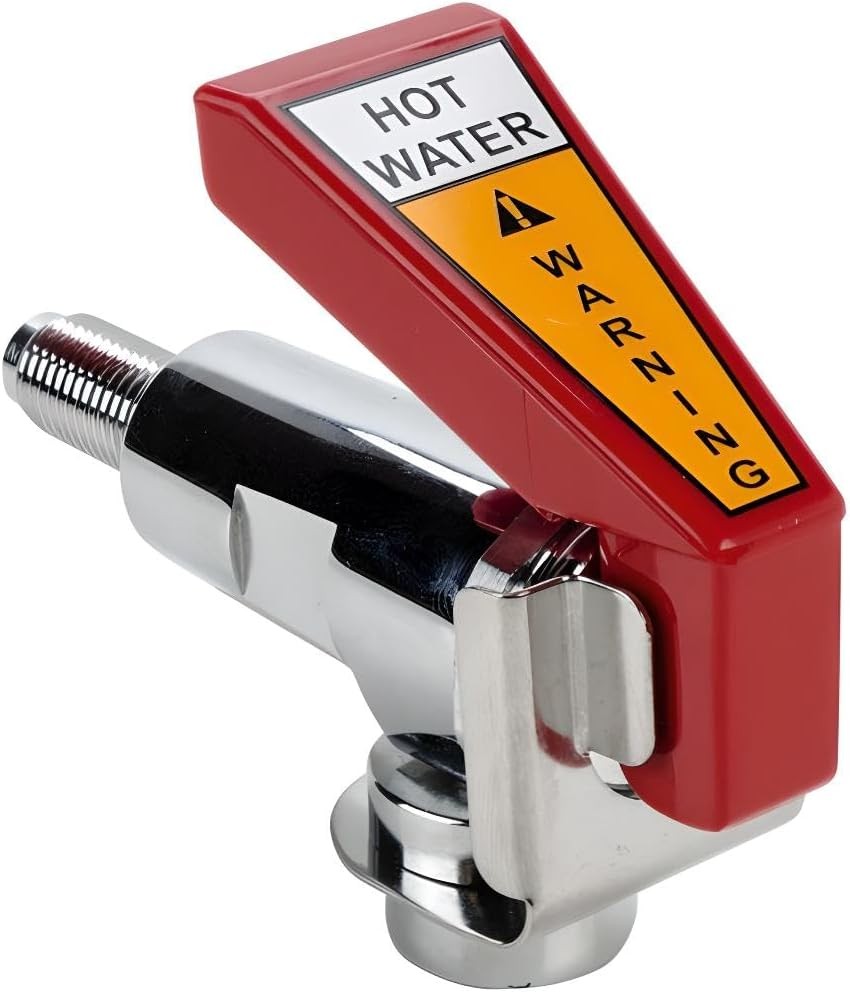 OCS Parts Hot Water Faucet | Bunn 12915.0000 | Red Handle Spigot