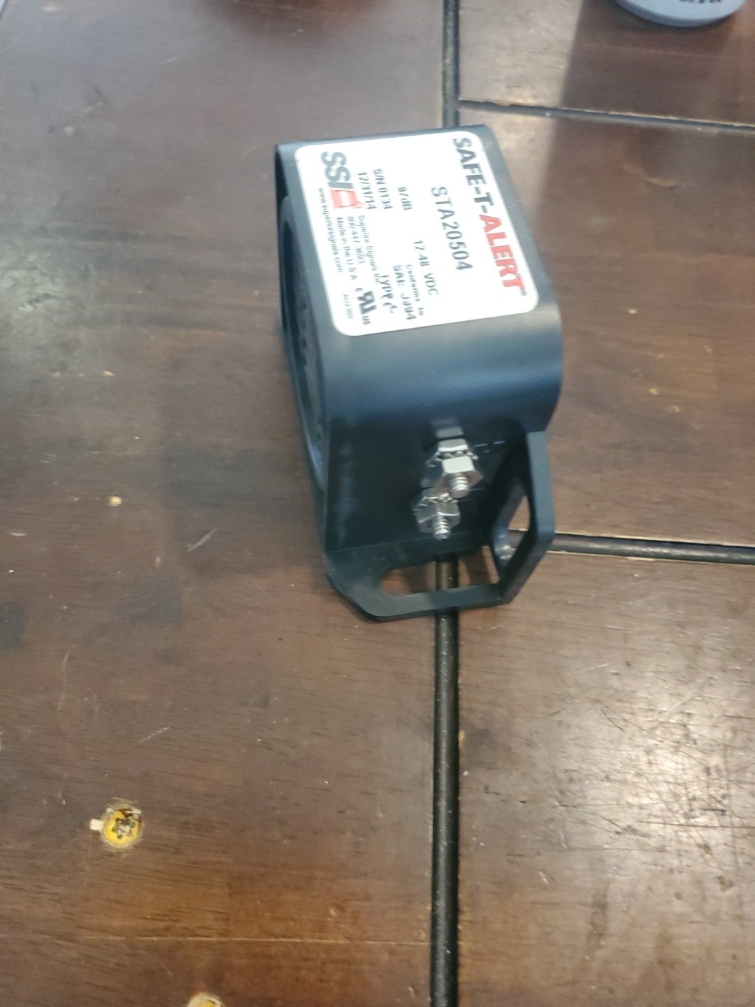 SAFE-T-ALERT 2000 Series Back-Up Alarm 12-48VDC STA20504 97dB New in Box. NIB
