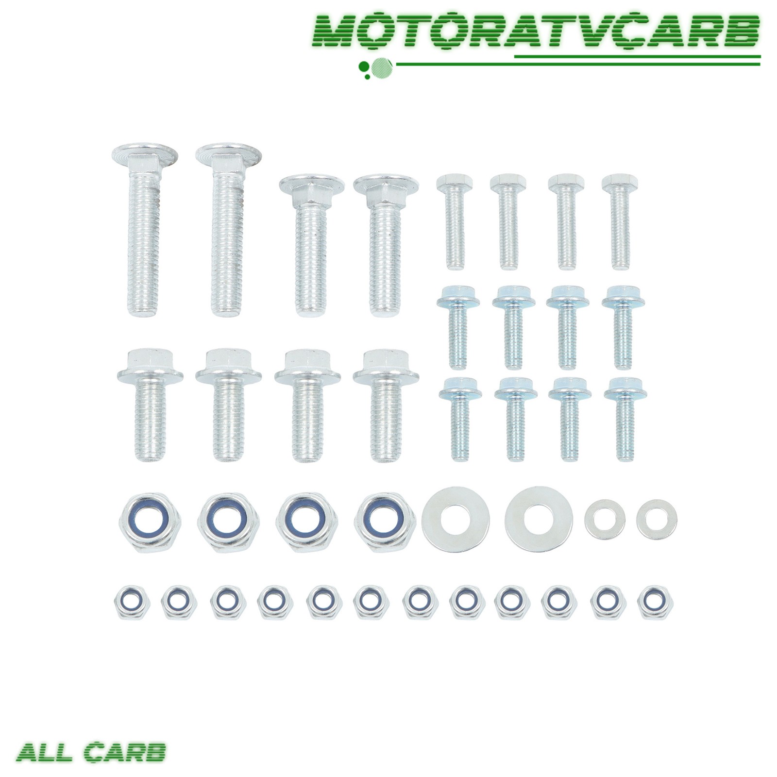 ALL-CARB Green Top Tractor & Mowers Canopy 52″× 52″ For 2″ x 2″ or 2″ x 3″ Rops