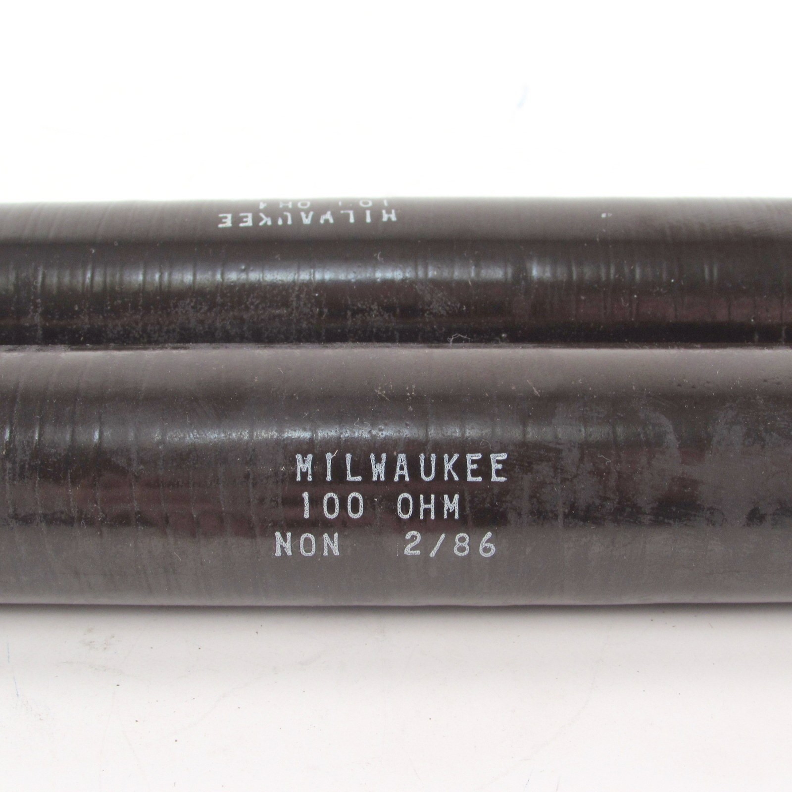 LOT of 2 Vishay Milwaukee RM001 100 OHM Resistor Non Inductive Reverse Wound NEW