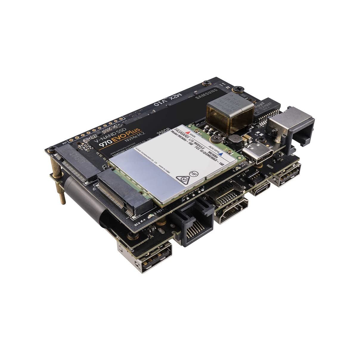 VIM3 Pro SBC Single Board Computer Amlogic A311D CPU, LPDDR4, 4GB RAM, 32GB eMMC
