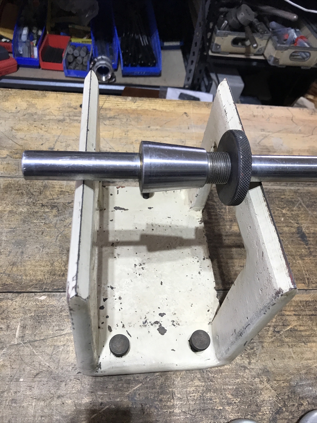 GRINDING WHEEL Balancing Fixture Stand With Arbor