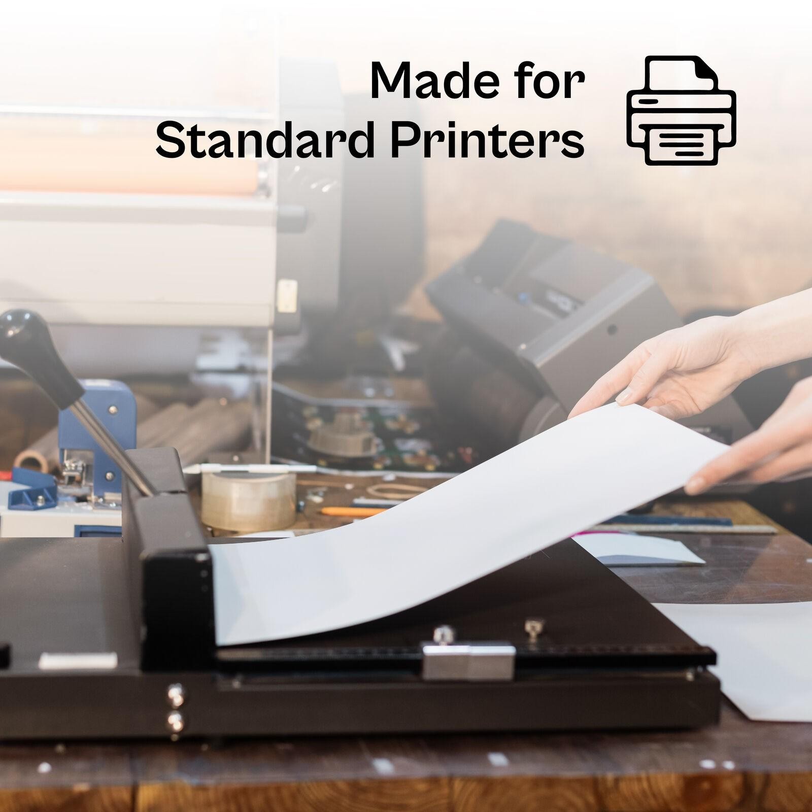 4″ x 3.3″ All Purpose White Laser Label Sheet – 2000 Sheets/6 Labels Per Sheet