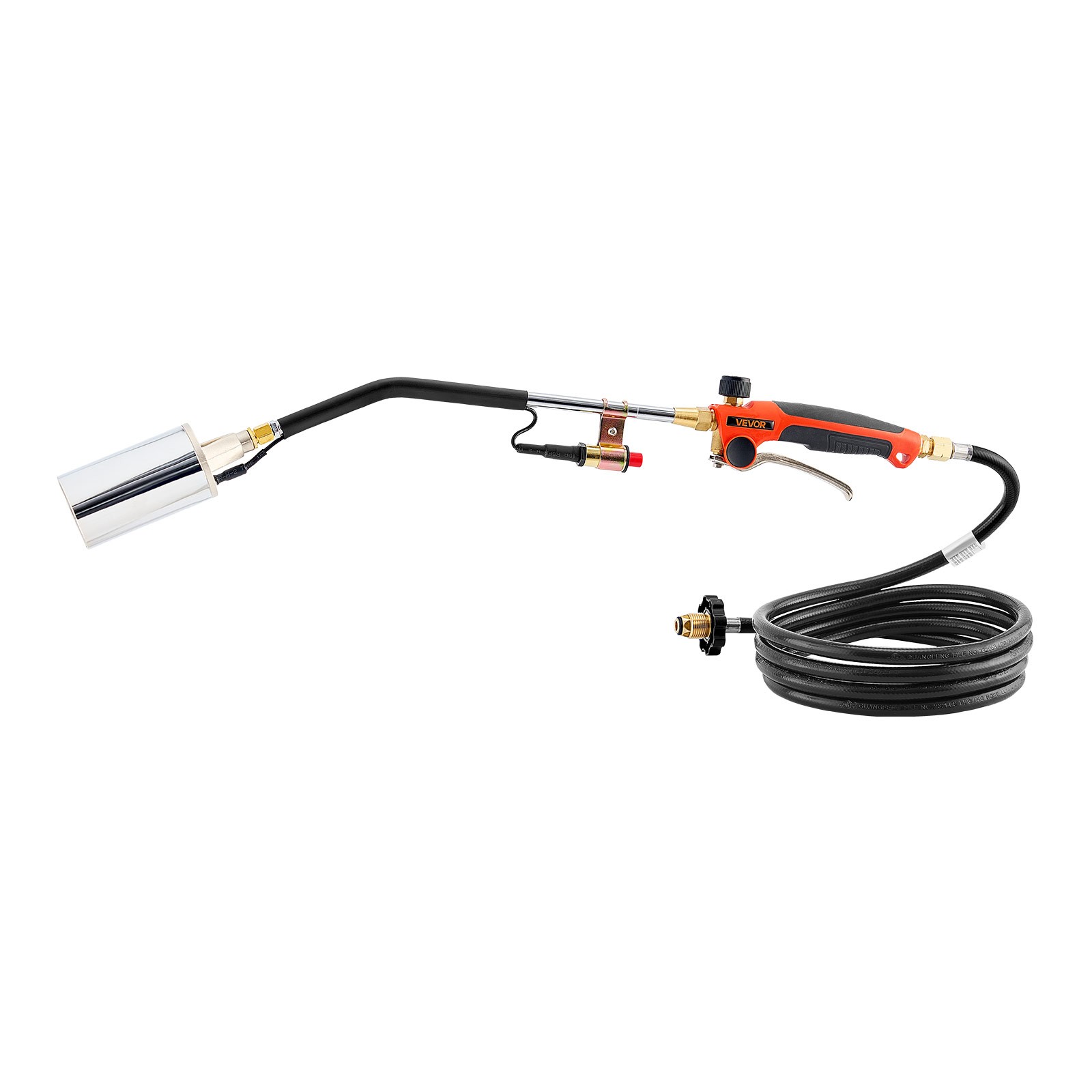 VEVOR Propane Weed Torch Burner Ice Snow Melter 1800000 BTU 10 ft Hose Portable