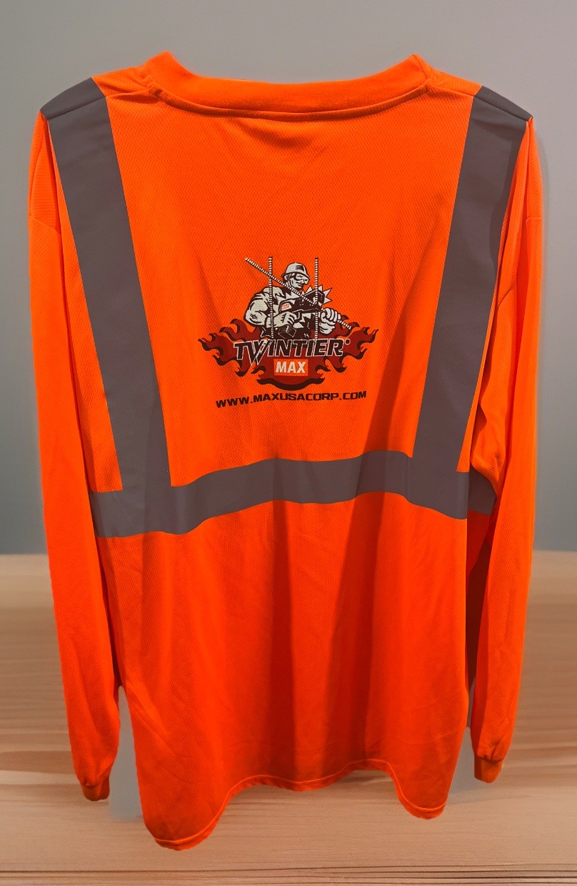 MAX USA TWINTIER MAXUSACORP.COM Reflective Shirt Type R Class 2 2XL OccuNomix