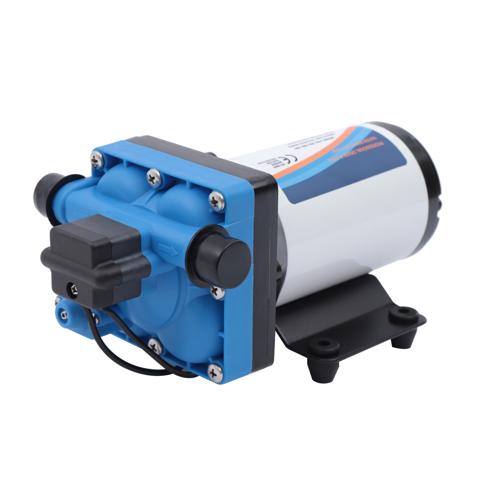 110V Self Priming Water Pressure Diaphragm Pump 55 PSI for Home/Caravan/Marine