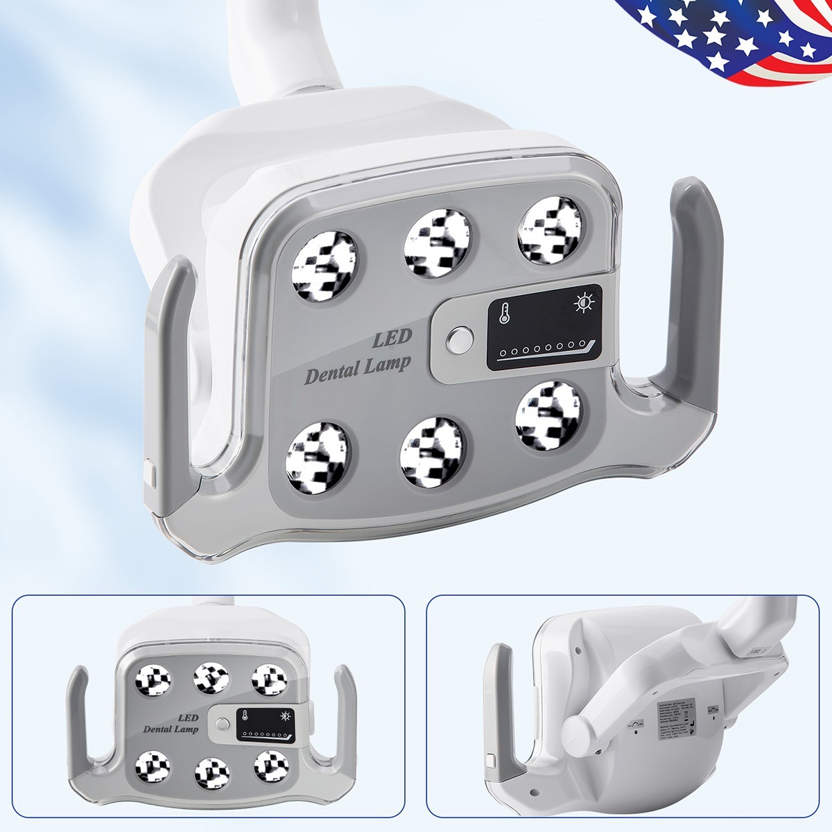 Dental LED Lamp Oral Lamp&LCD Display F Dental Unit Chair Adjustable Oral Light