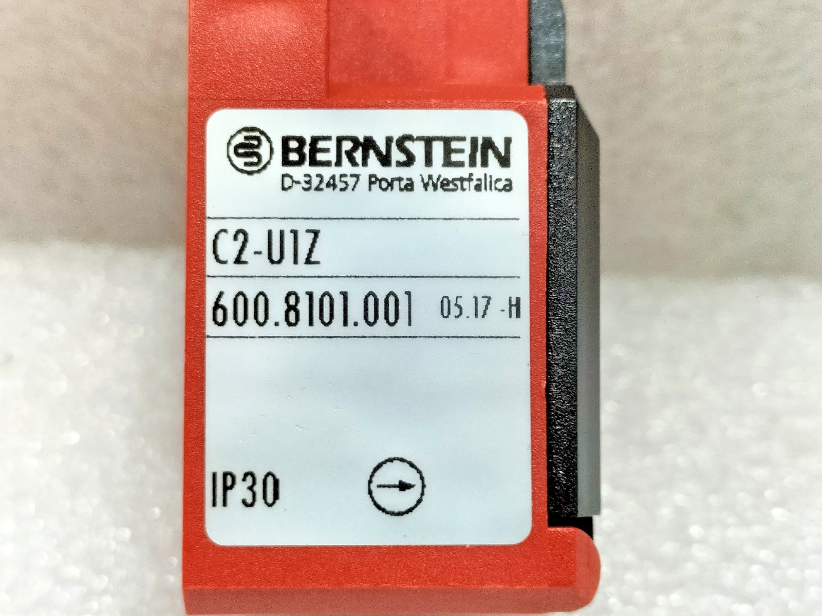 BERNSTEIN C2-U1Z LIMIT SWITCH 600.8101.001 IP30