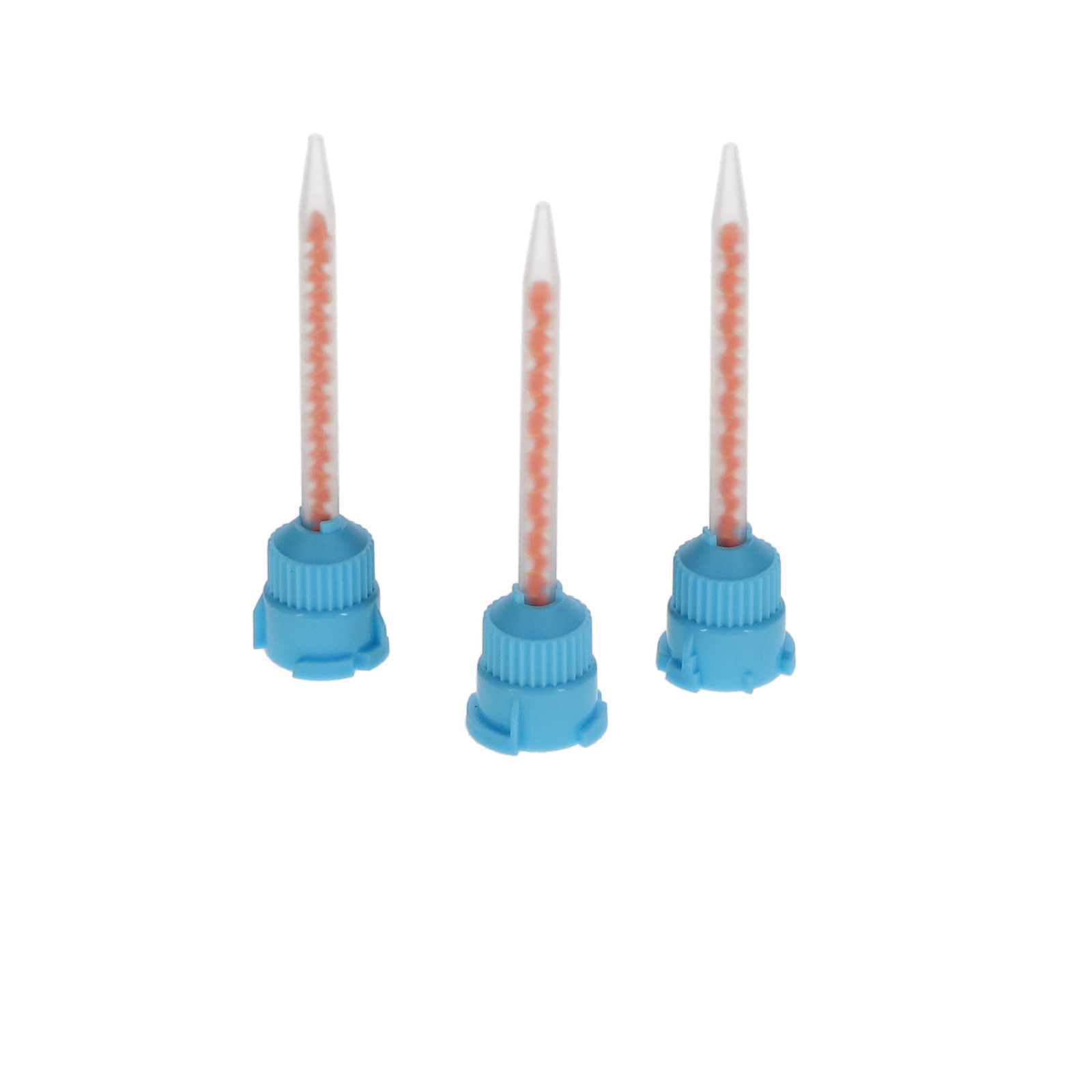 House Brand Dentistry 100614 Crown & Bridge Mixing Tips Blue & Orange 50/Pk