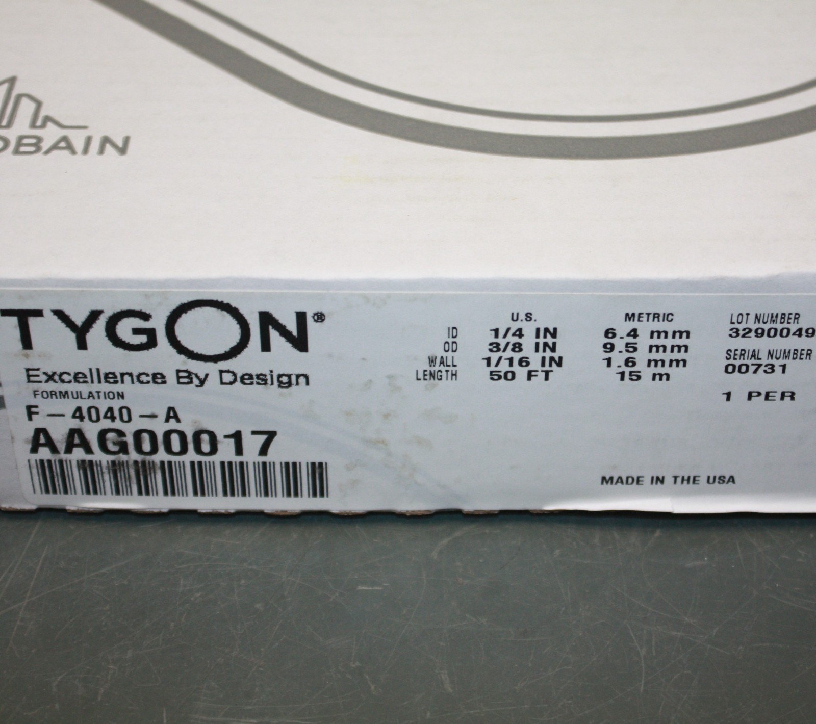 Tygon F-4040-A Fuel Tubing AAG00017, 1/4″ x 3/8″ x 50ft, Yellow PVC Gas Kerosene