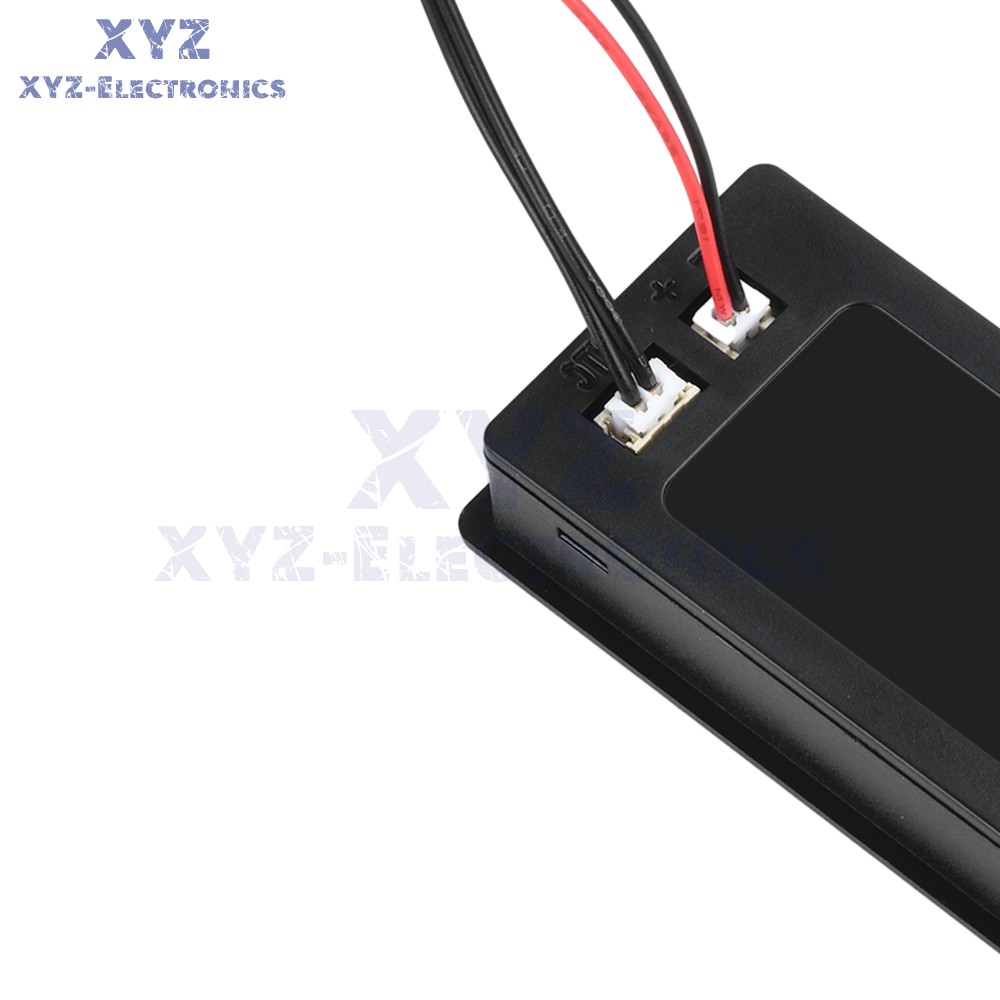 Battery Indicator Percentage DC 8-100V Battery Voltage Temperature Tester Meter