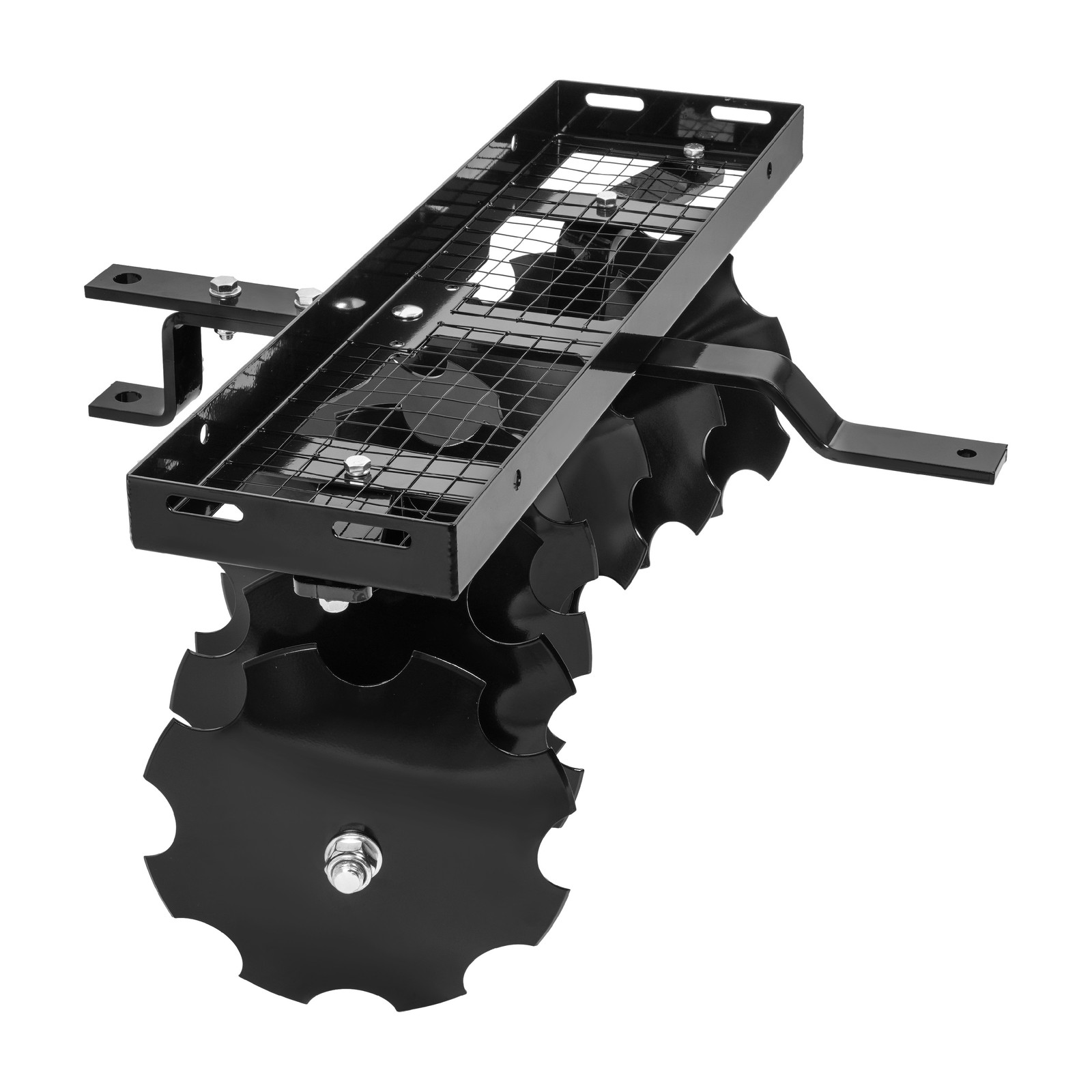 Disc Harrow 11″ Steel Tow Behind For universal Tractor Sleeve Hitch Attachment