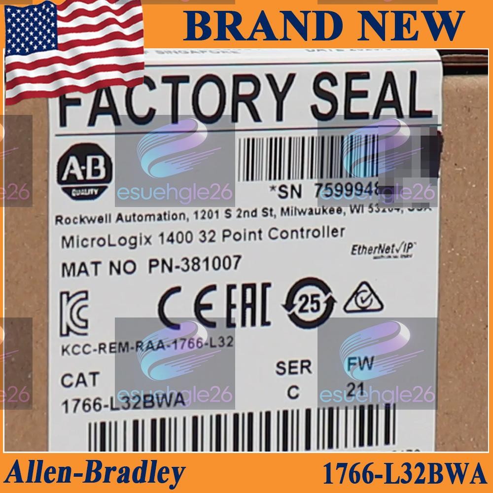New NEW PLC 1766-L32BWA MicroLogix 1400 32 Point Controller AB 1766L32BWA