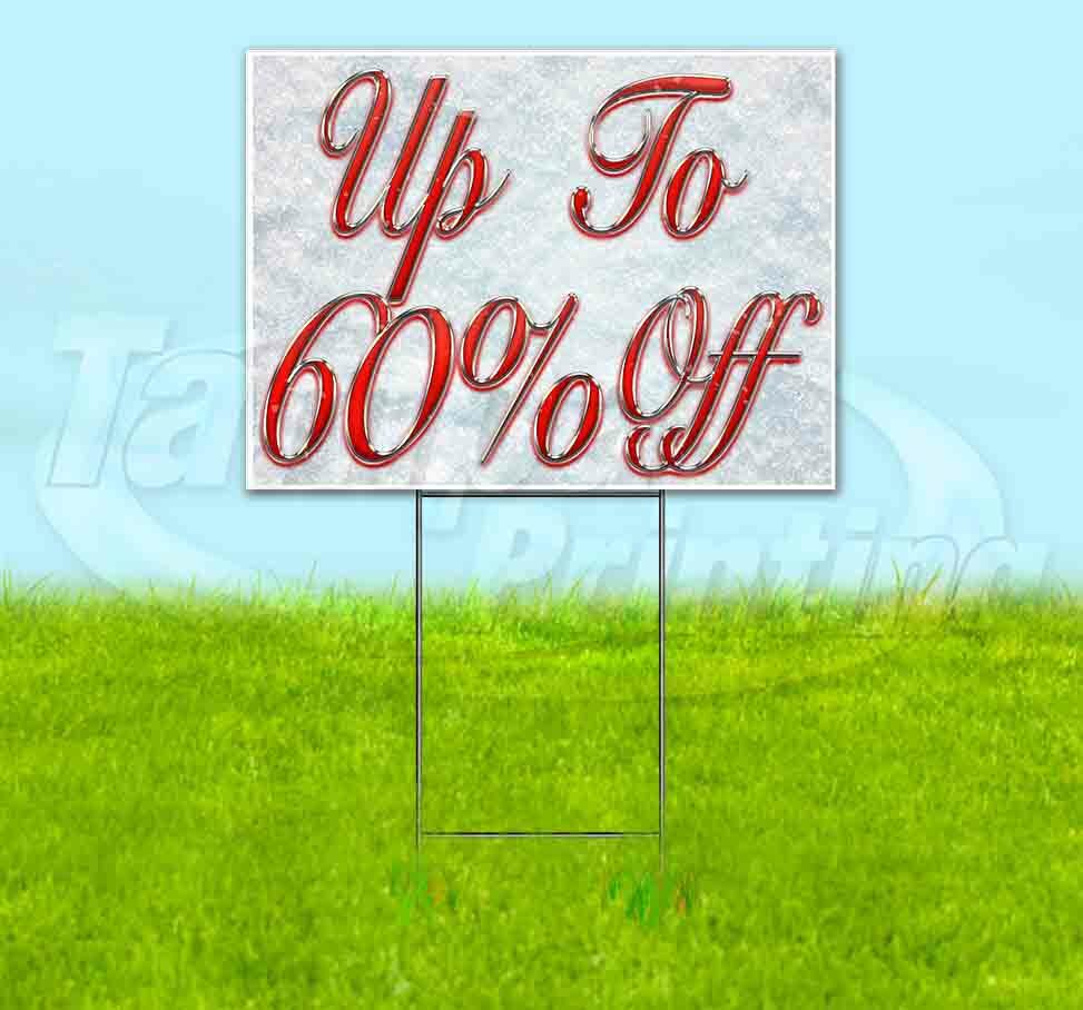 UP TO 60% OFF Yard Sign Corrugated Plastic Bandit Lawn Decoration USA
