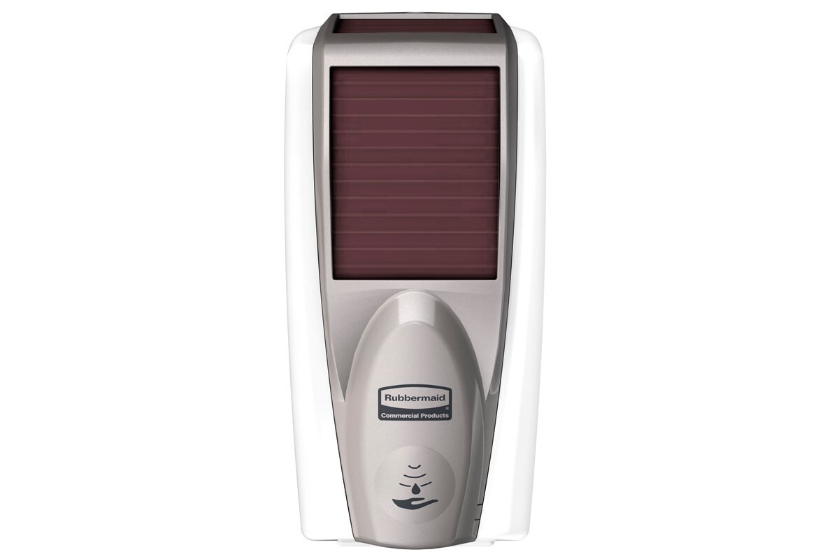 RUBBERMAID 1980826 AUTOFOAM WITH LUMECEL DISPENSER – WHITE/GREY PEARL